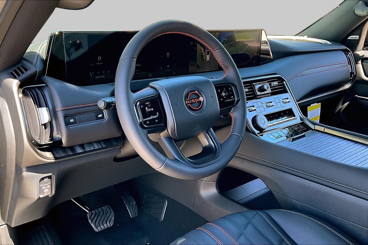 2026 Nissan Armada PRO-4X Gun Metallic/Super Black at Sterling McCall Nissan