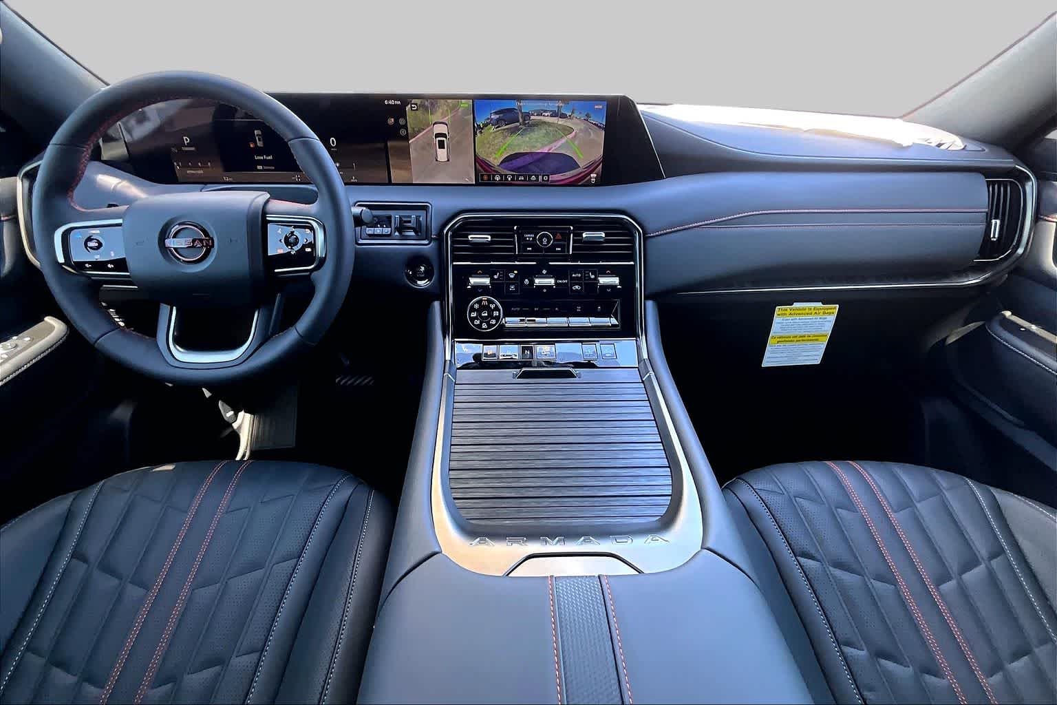 2026 Nissan Armada PRO-4X Gun Metallic/Super Black at Sterling McCall Nissan