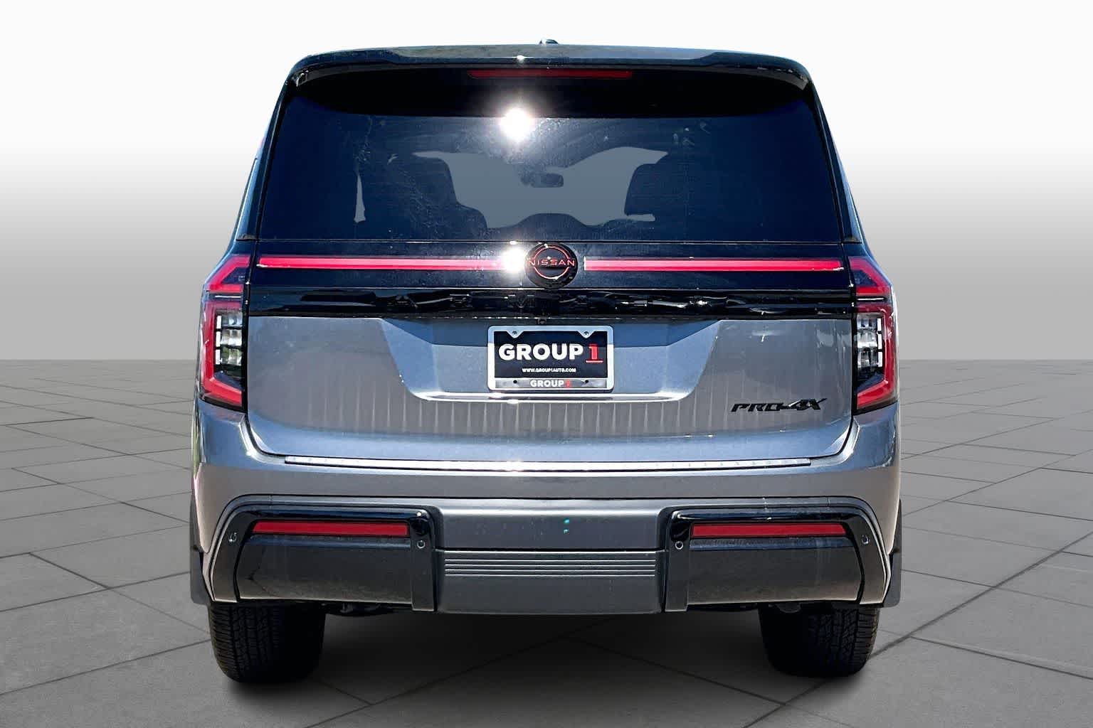 2026 Nissan Armada PRO-4X Gun Metallic/Super Black at Sterling McCall Nissan