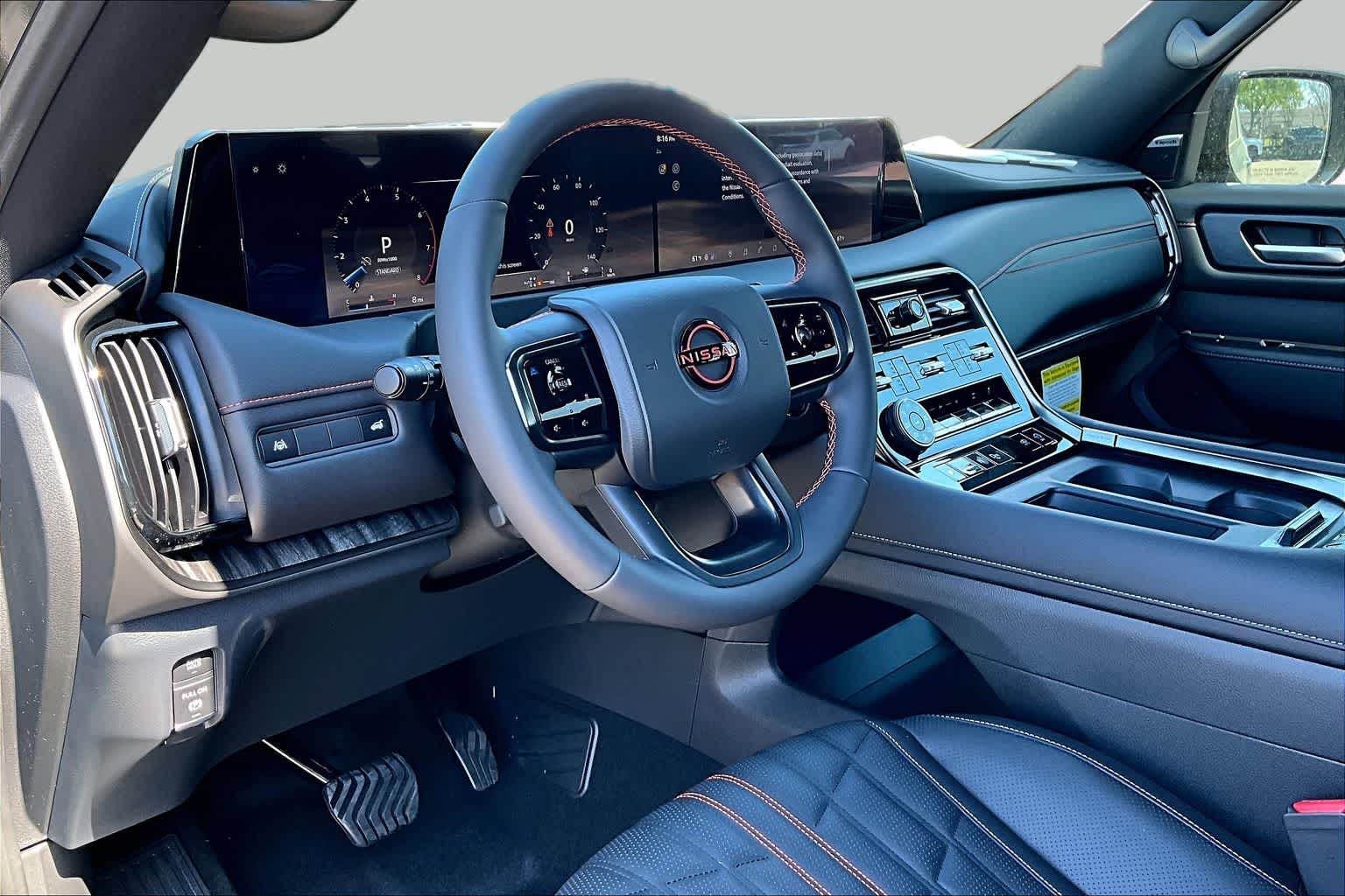 2026 Nissan Armada PRO-4X Alpine Metallic/Super Black at Robbins Nissan