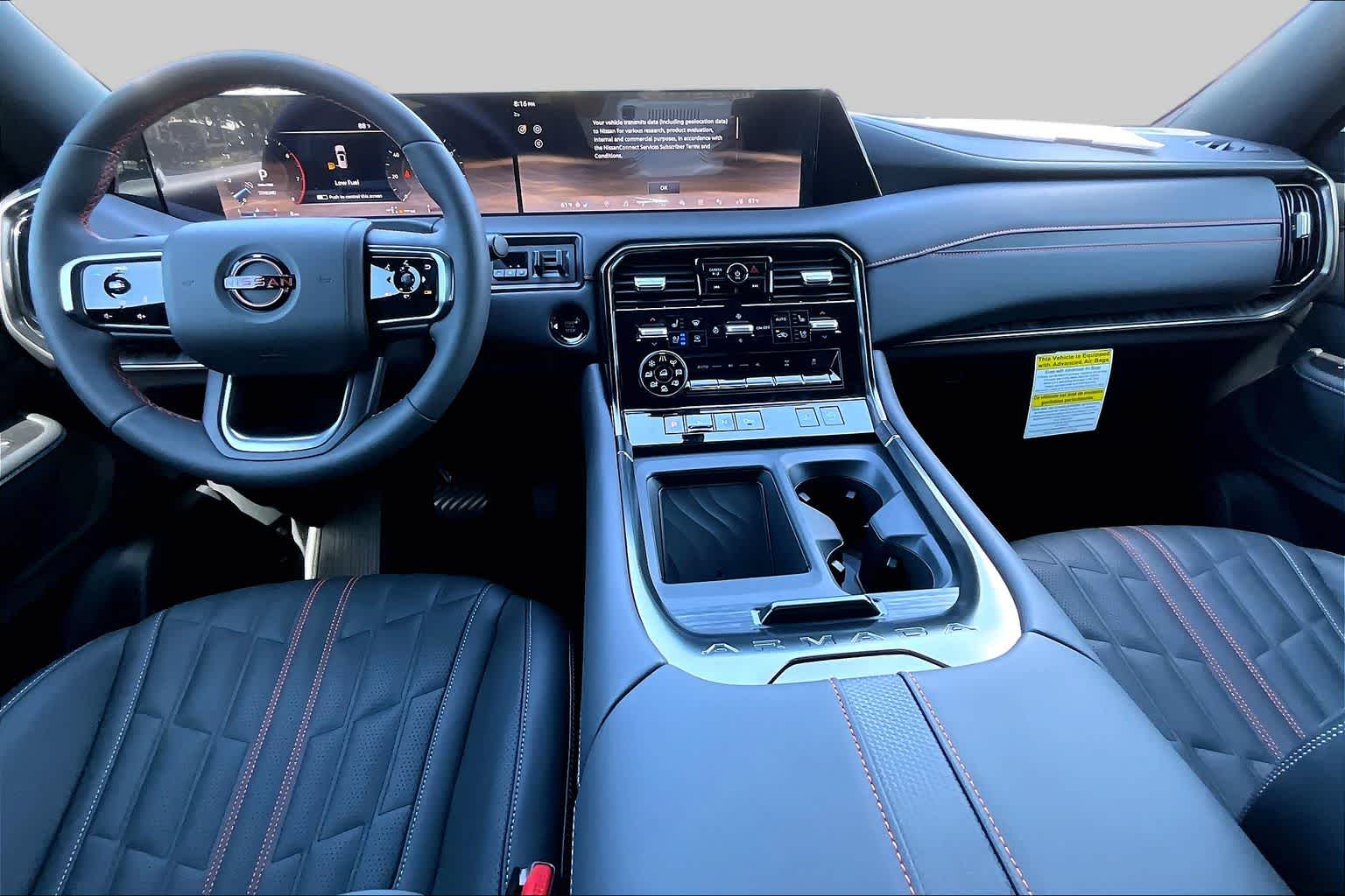 2026 Nissan Armada PRO-4X Alpine Metallic/Super Black at Robbins Nissan