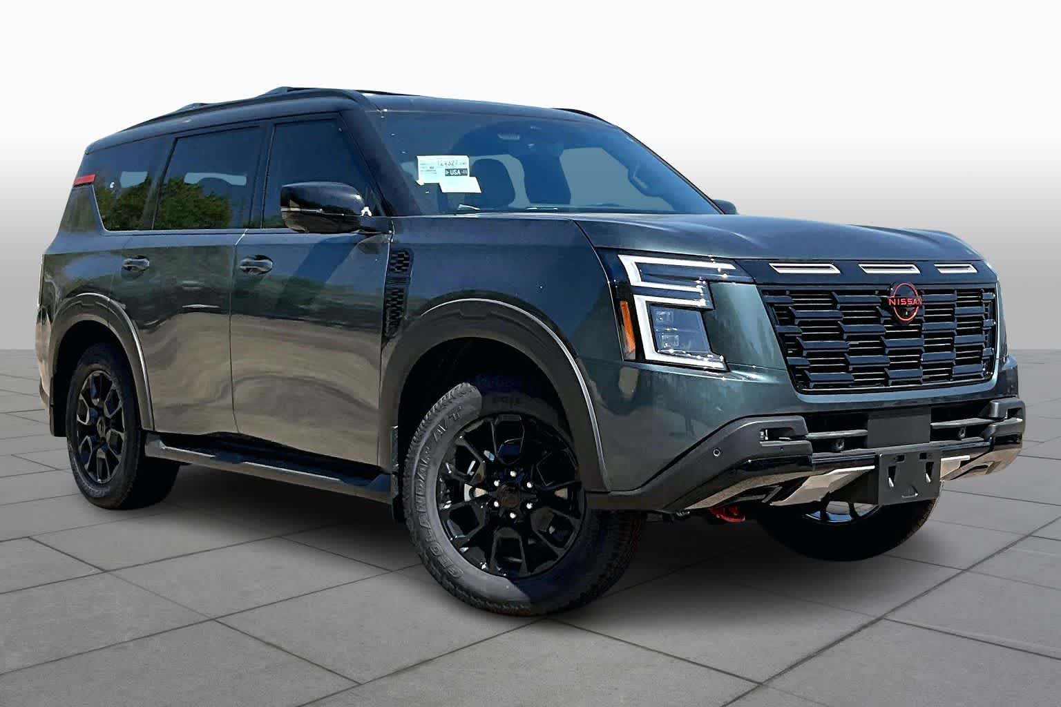 2026 Nissan Armada PRO-4X Alpine Metallic/Super Black at Robbins Nissan