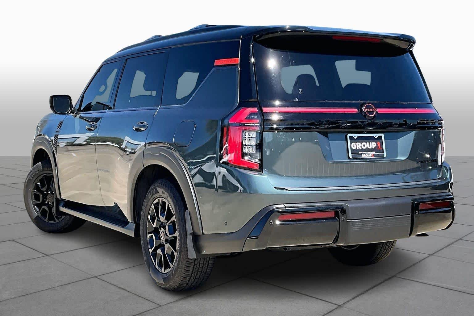 2026 Nissan Armada PRO-4X Alpine Metallic/Super Black at Sterling McCall Nissan