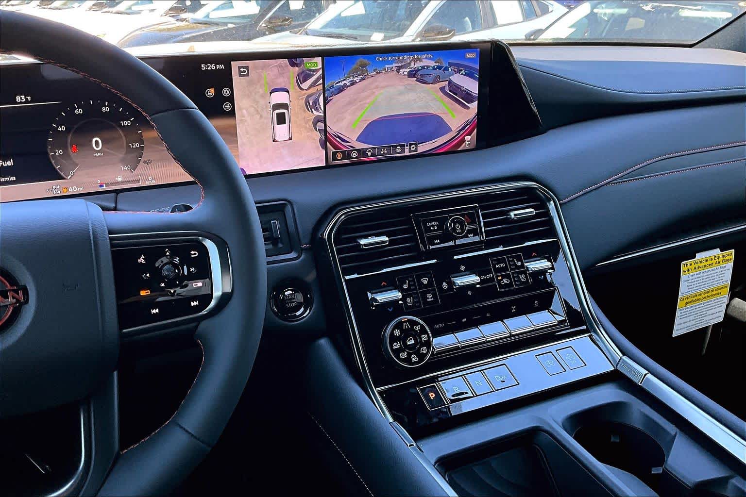 2026 Nissan Armada PRO-4X Alpine Metallic/Super Black at Sterling McCall Nissan