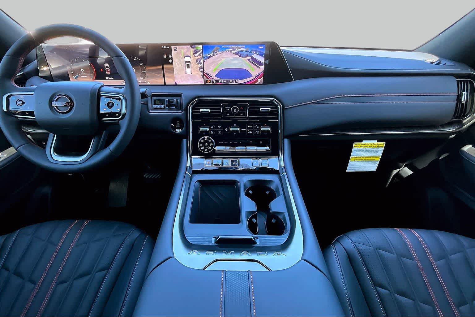 2026 Nissan Armada PRO-4X Alpine Metallic/Super Black at Robbins Nissan