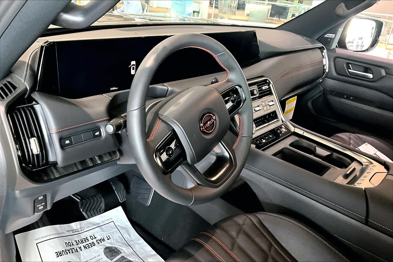 2026 Nissan Armada PRO-4X Alpine Metallic at Sterling McCall Nissan