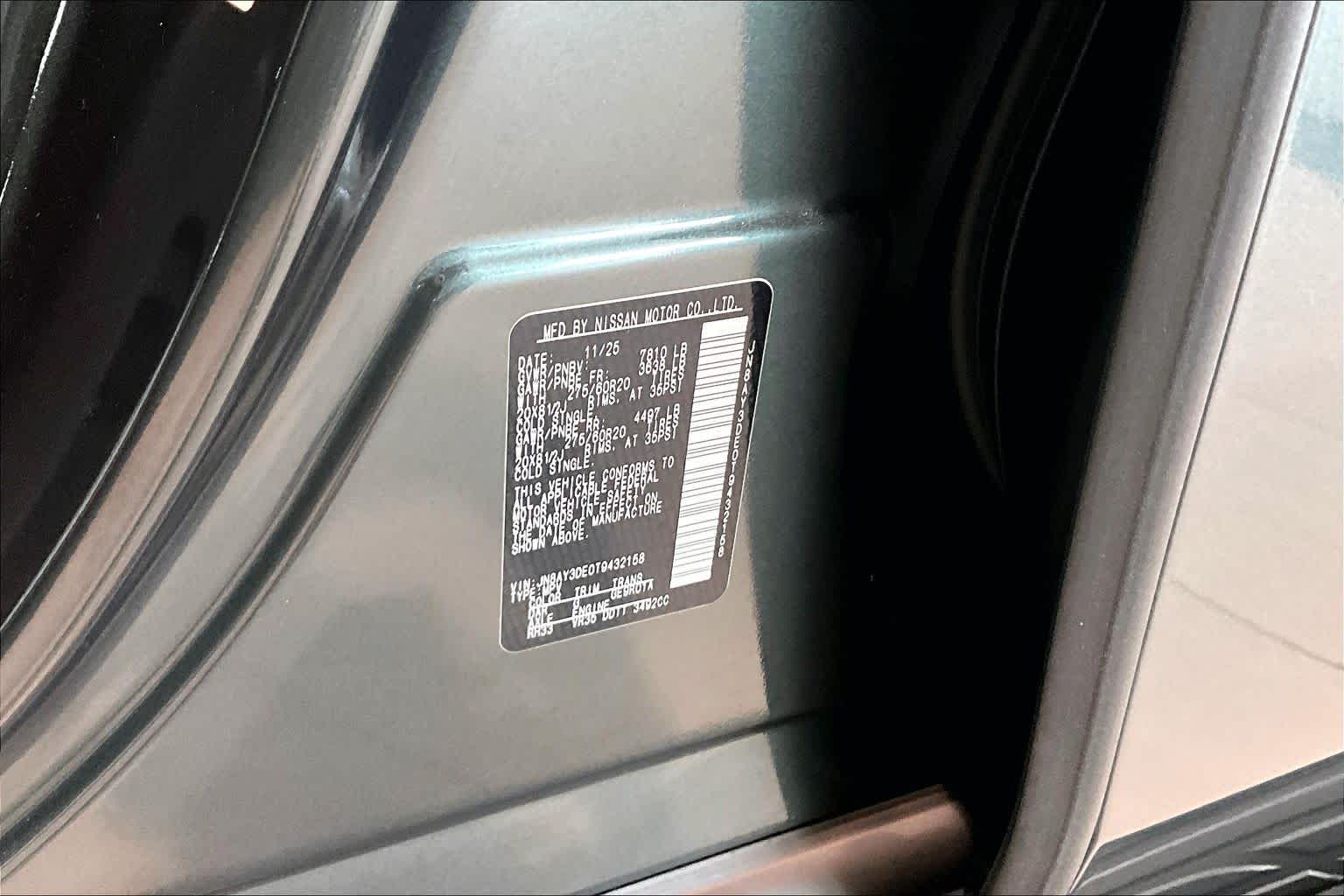 2026 Nissan Armada PRO-4X Alpine Metallic at Sterling McCall Nissan