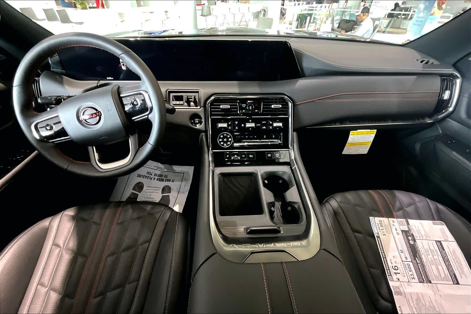 2026 Nissan Armada PRO-4X Alpine Metallic at Sterling McCall Nissan