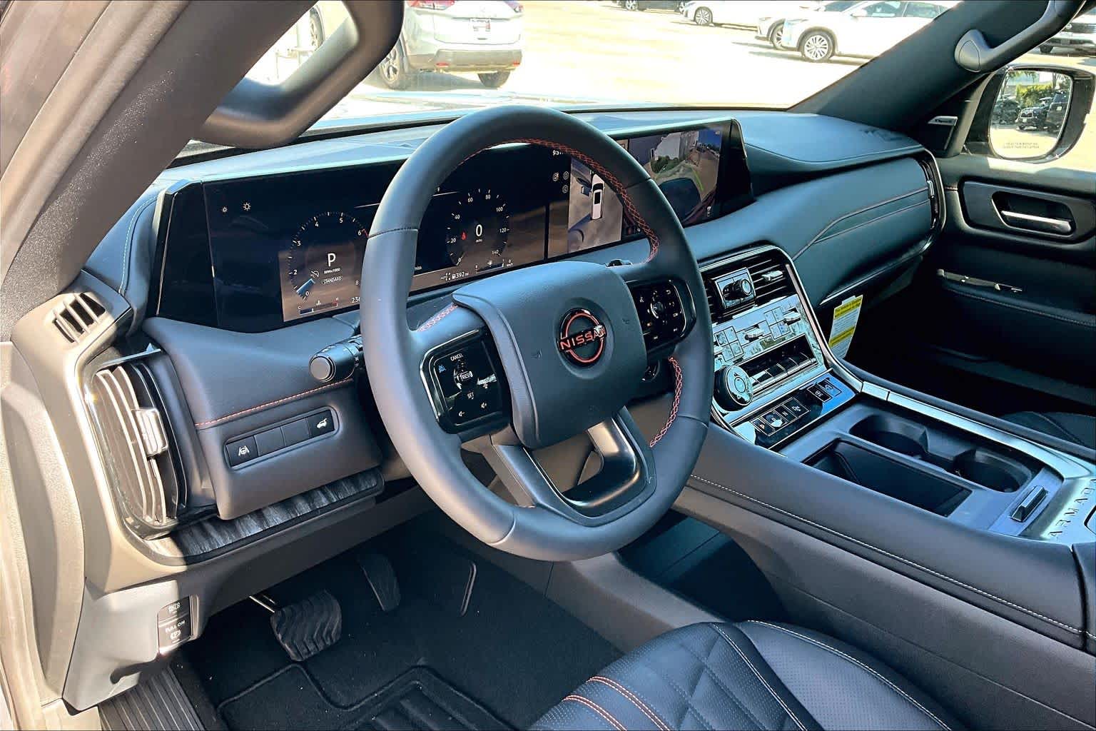 2026 Nissan Armada PRO-4X Gun Metallic at Sterling McCall Nissan