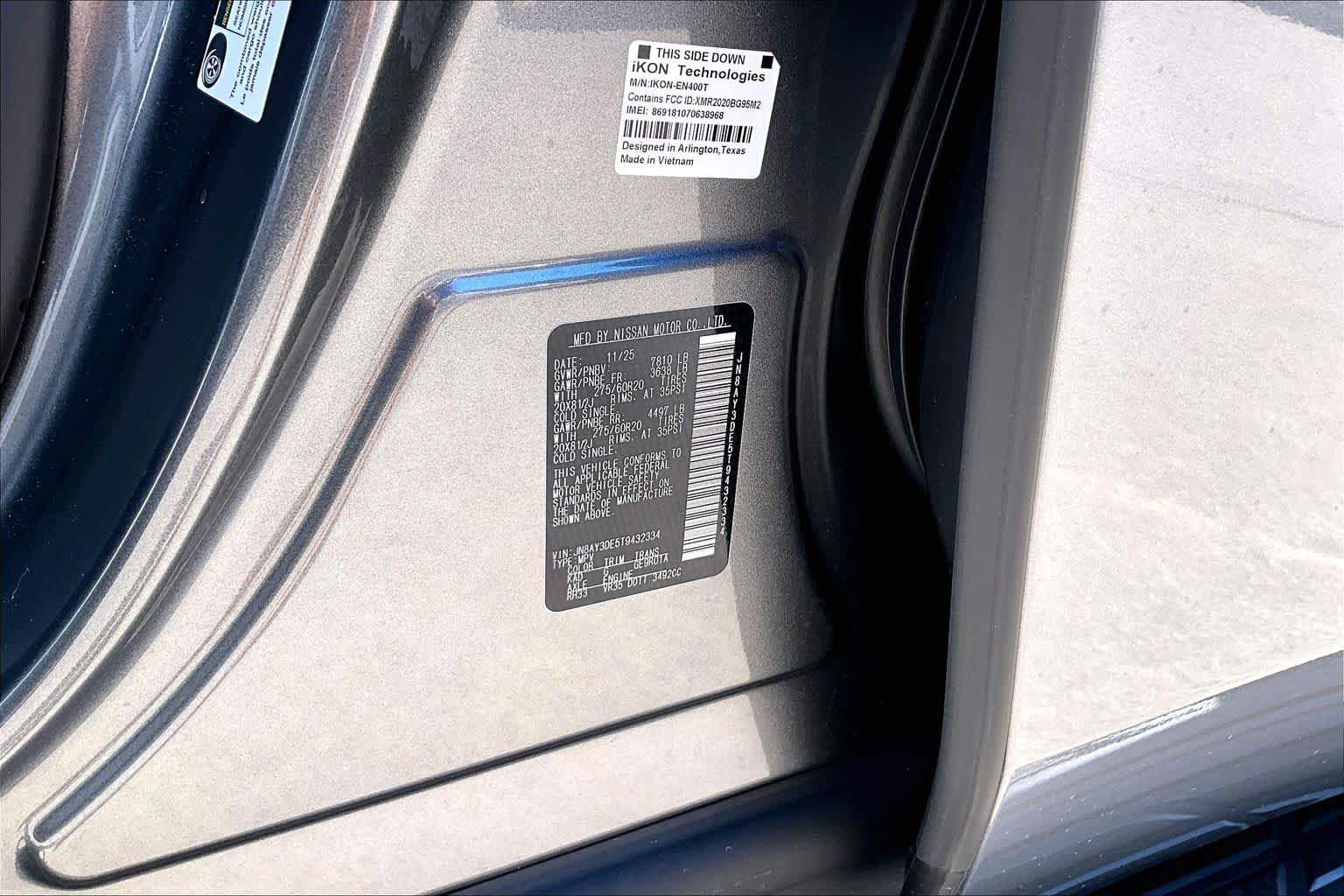 2026 Nissan Armada PRO-4X Gun Metallic at Sterling McCall Nissan
