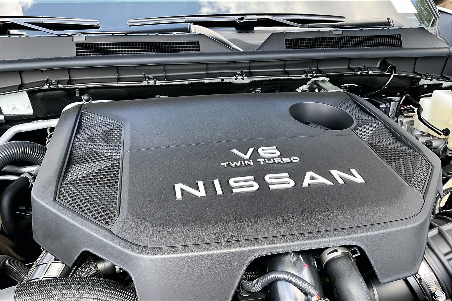 2026 Nissan Armada Platinum Aspen White Tricoat at Sterling McCall Nissan