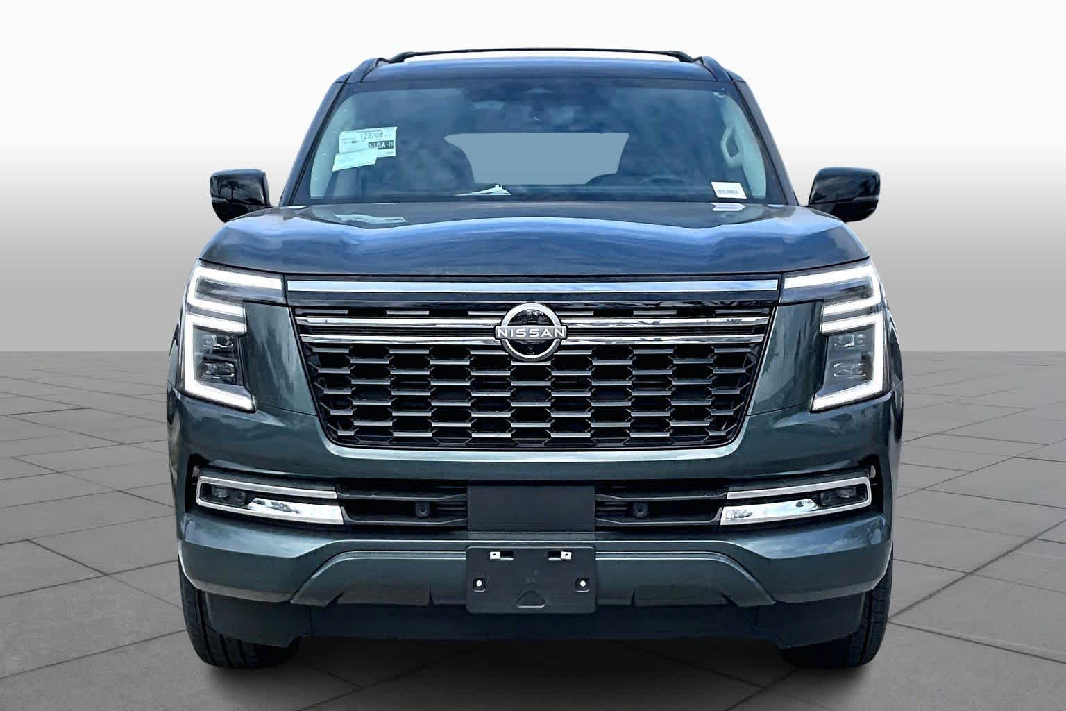 2026 Nissan Armada Platinum Alpine Metallic/Super Black at Sterling McCall Nissan