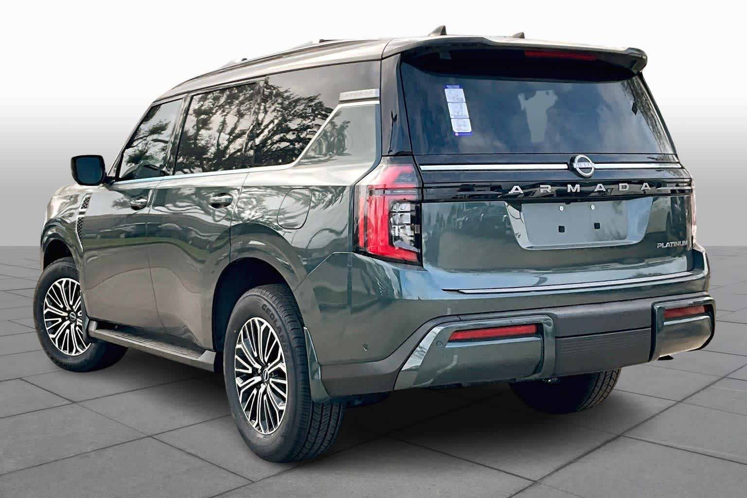 2026 Nissan Armada Platinum Alpine Metallic/Super Black at Sterling McCall Nissan