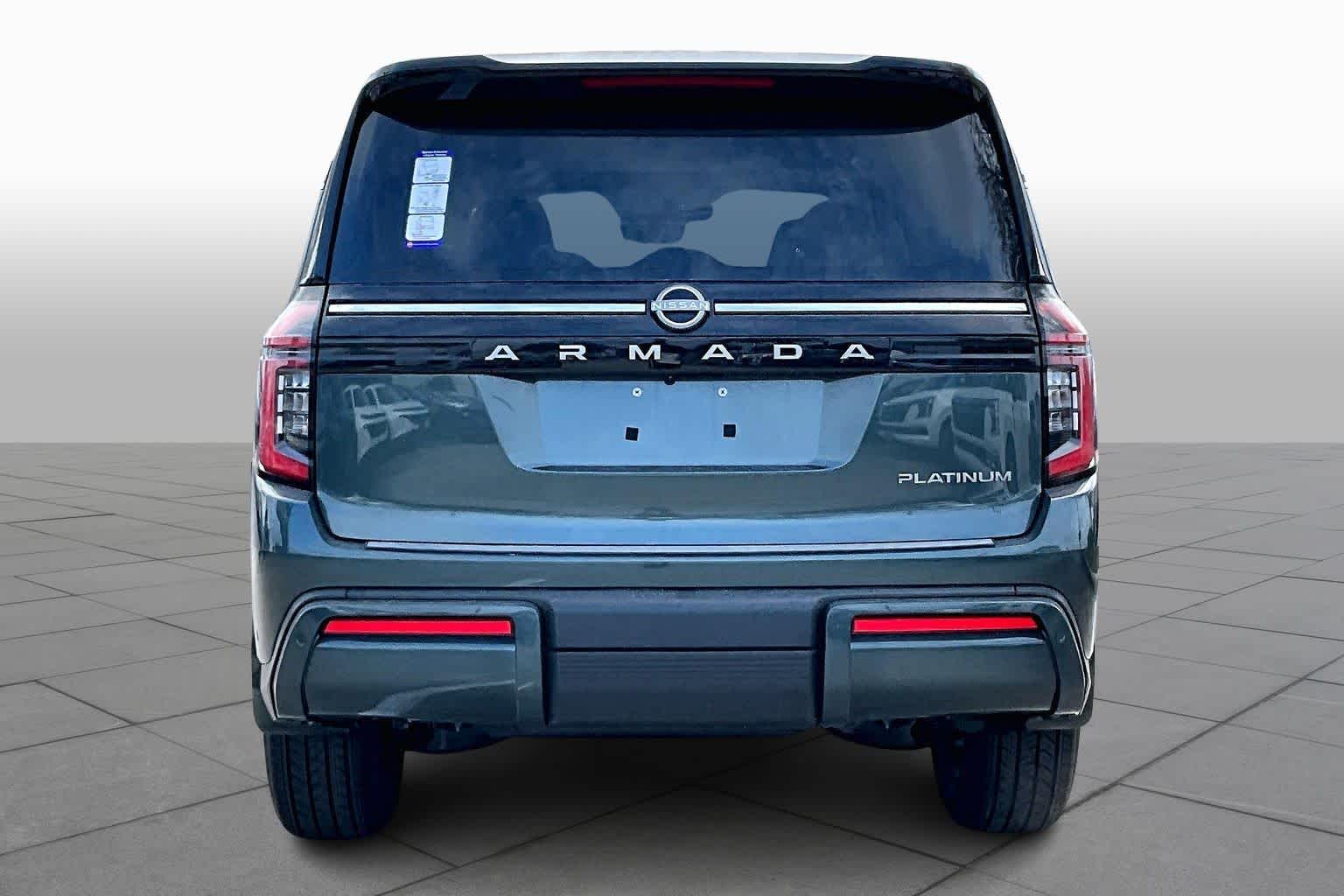2026 Nissan Armada Platinum Alpine Metallic/Super Black at Sterling McCall Nissan