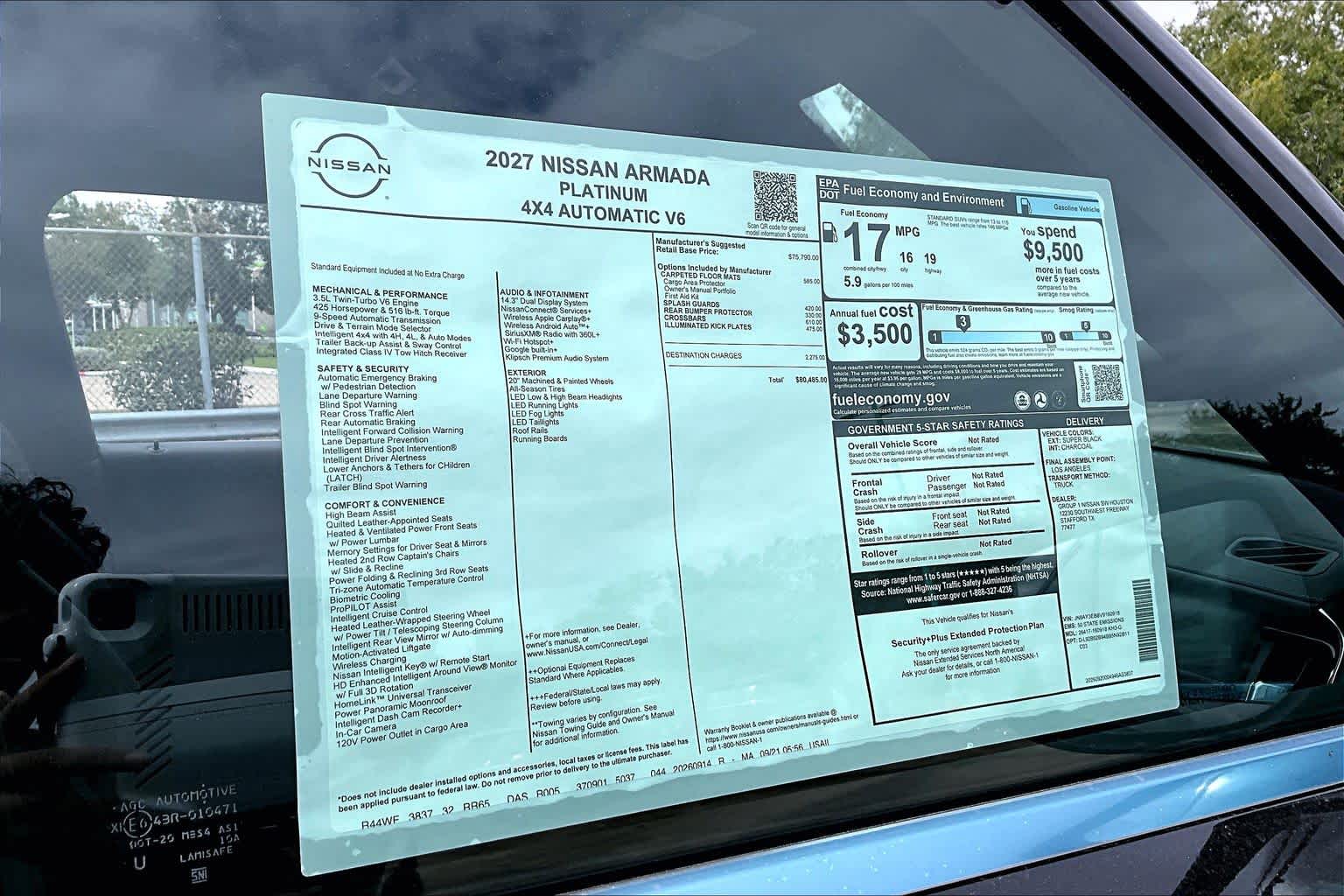 2027 Nissan Armada photo 20 of 20