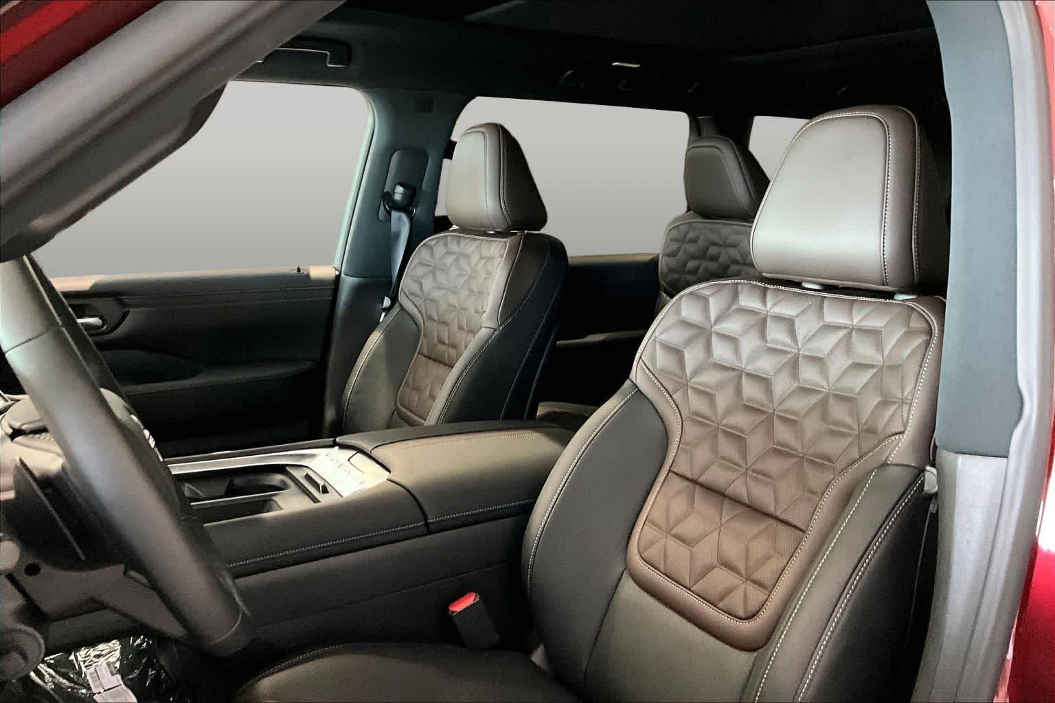 2026 Nissan Armada Platinum Coulis Red Pearl/Super Black at Sterling McCall Nissan