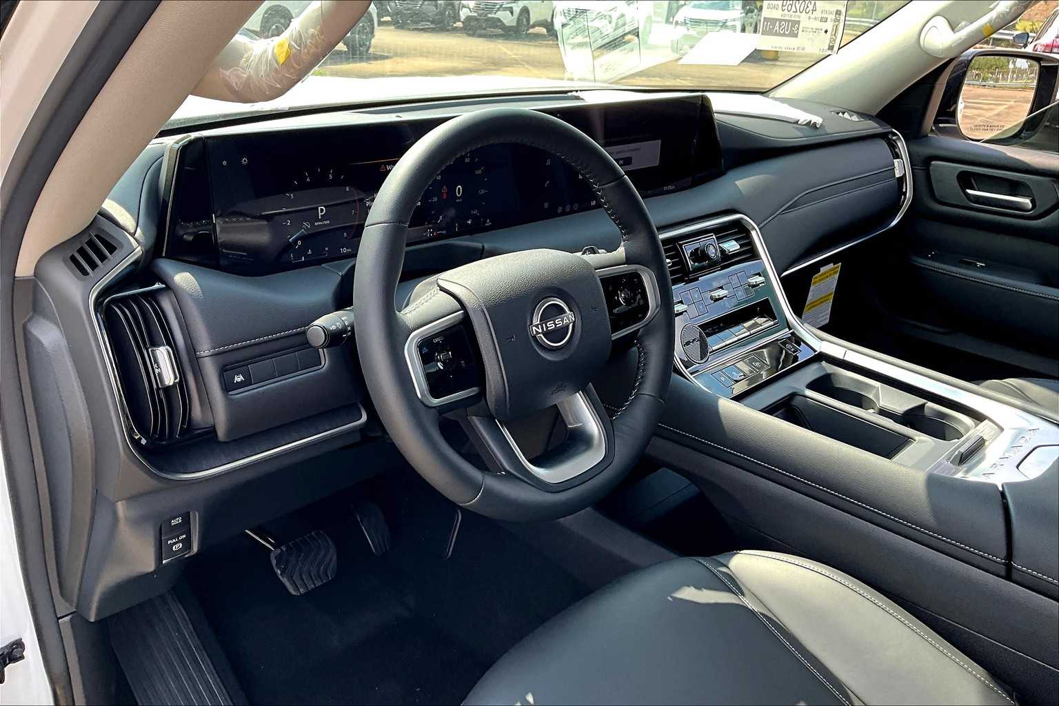 2026 Nissan Armada Platinum Super Black at Sterling McCall Nissan