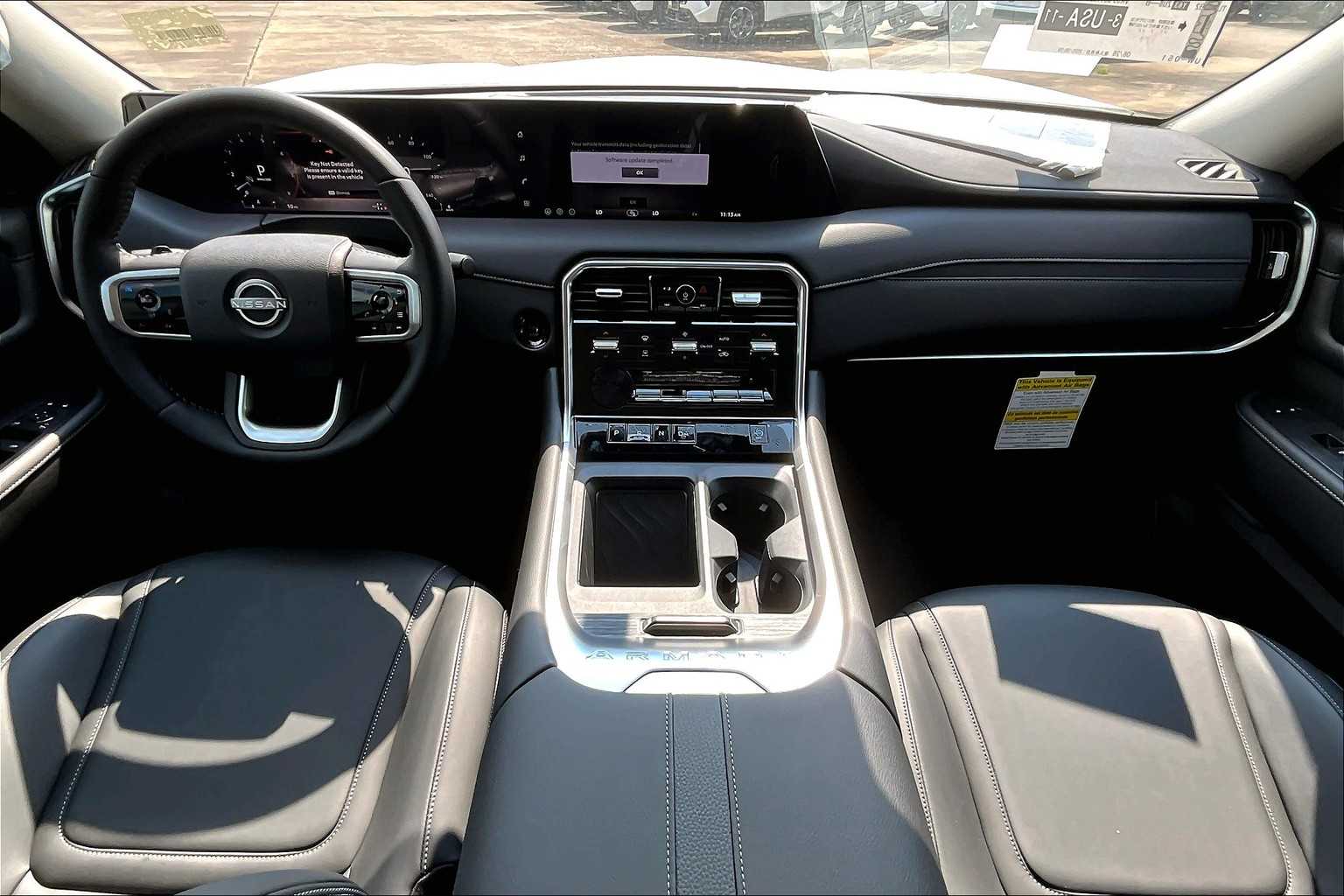 2026 Nissan Armada Platinum Super Black at Sterling McCall Nissan