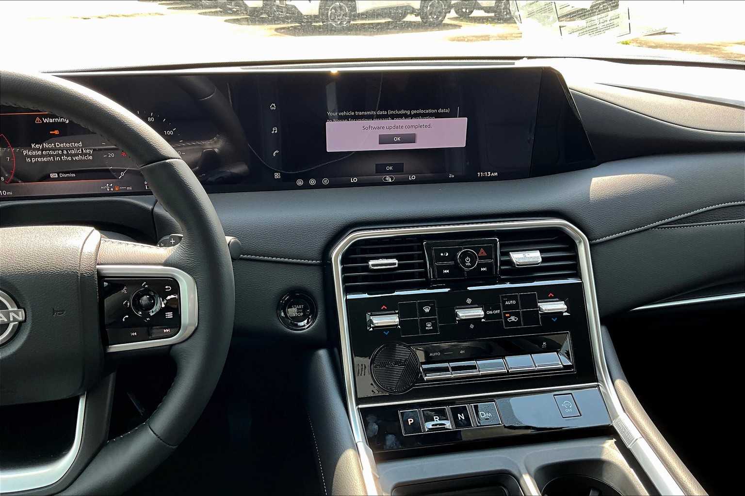 2026 Nissan Armada Platinum Super Black at Sterling McCall Nissan