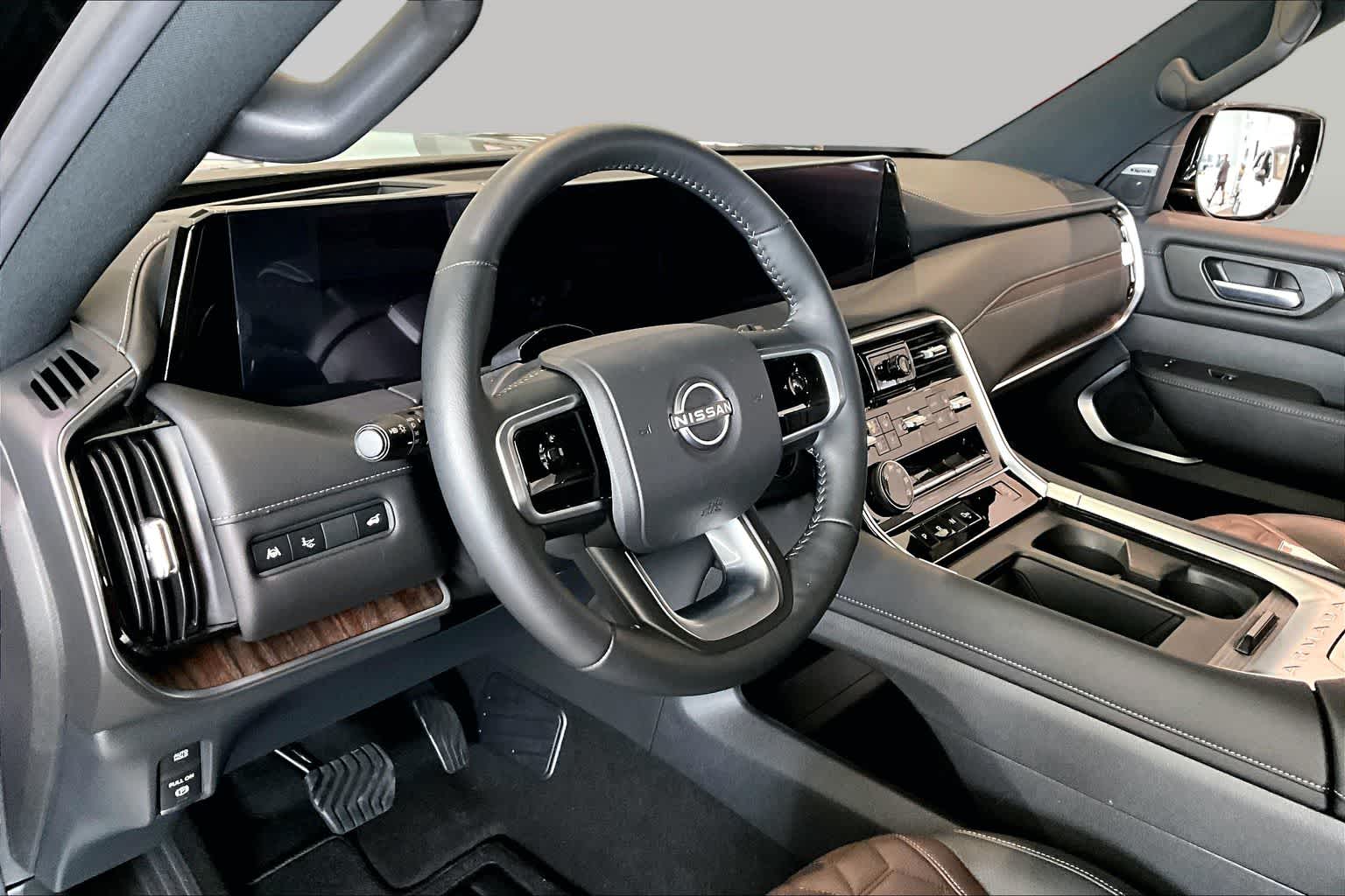 2026 Nissan Armada Platinum Super Black at Sterling McCall Nissan