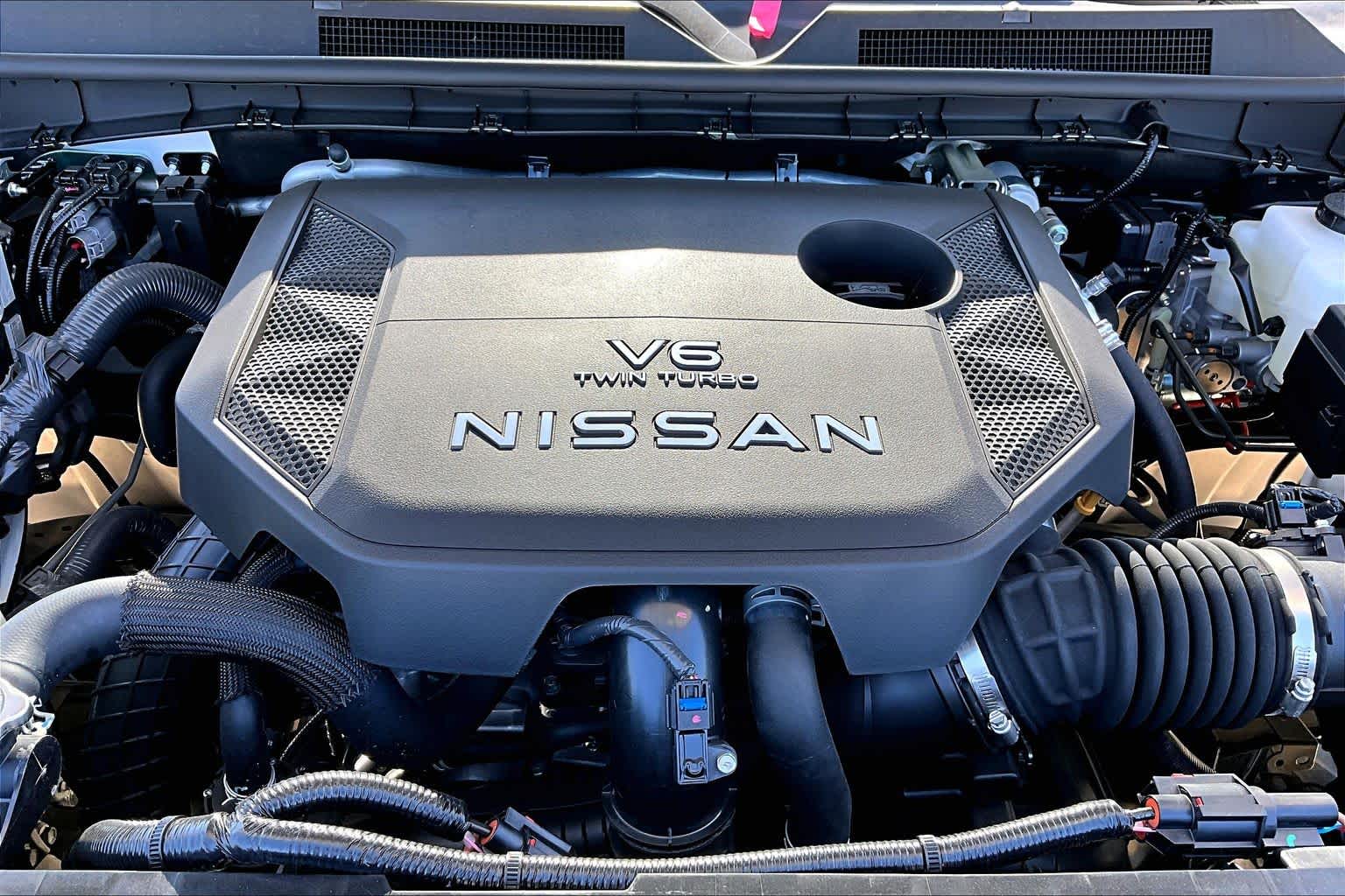 2026 Nissan Armada Platinum Aspen White Tricoat at Sterling McCall Nissan