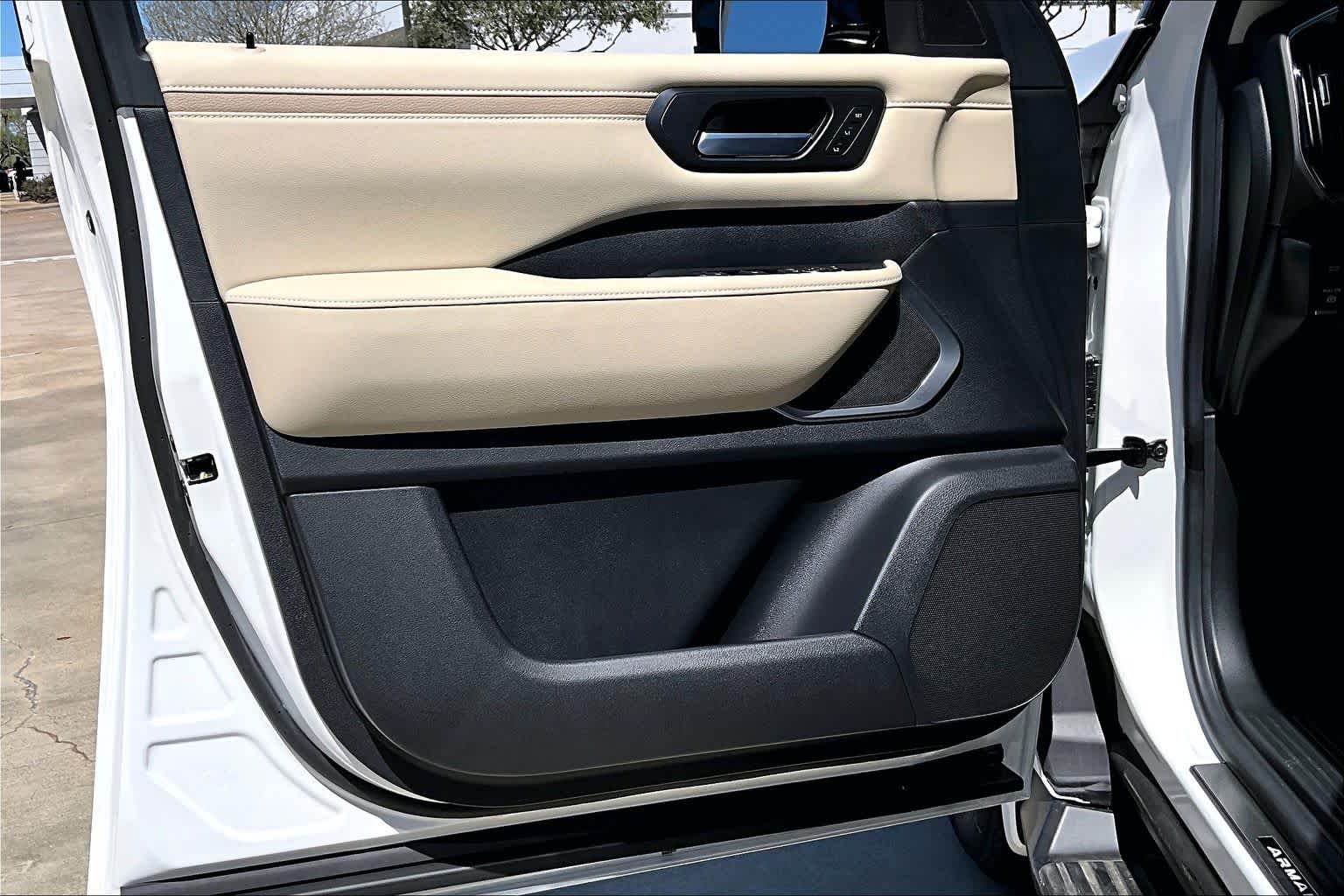 2026 Nissan Armada Platinum Aspen White Tricoat at Sterling McCall Nissan