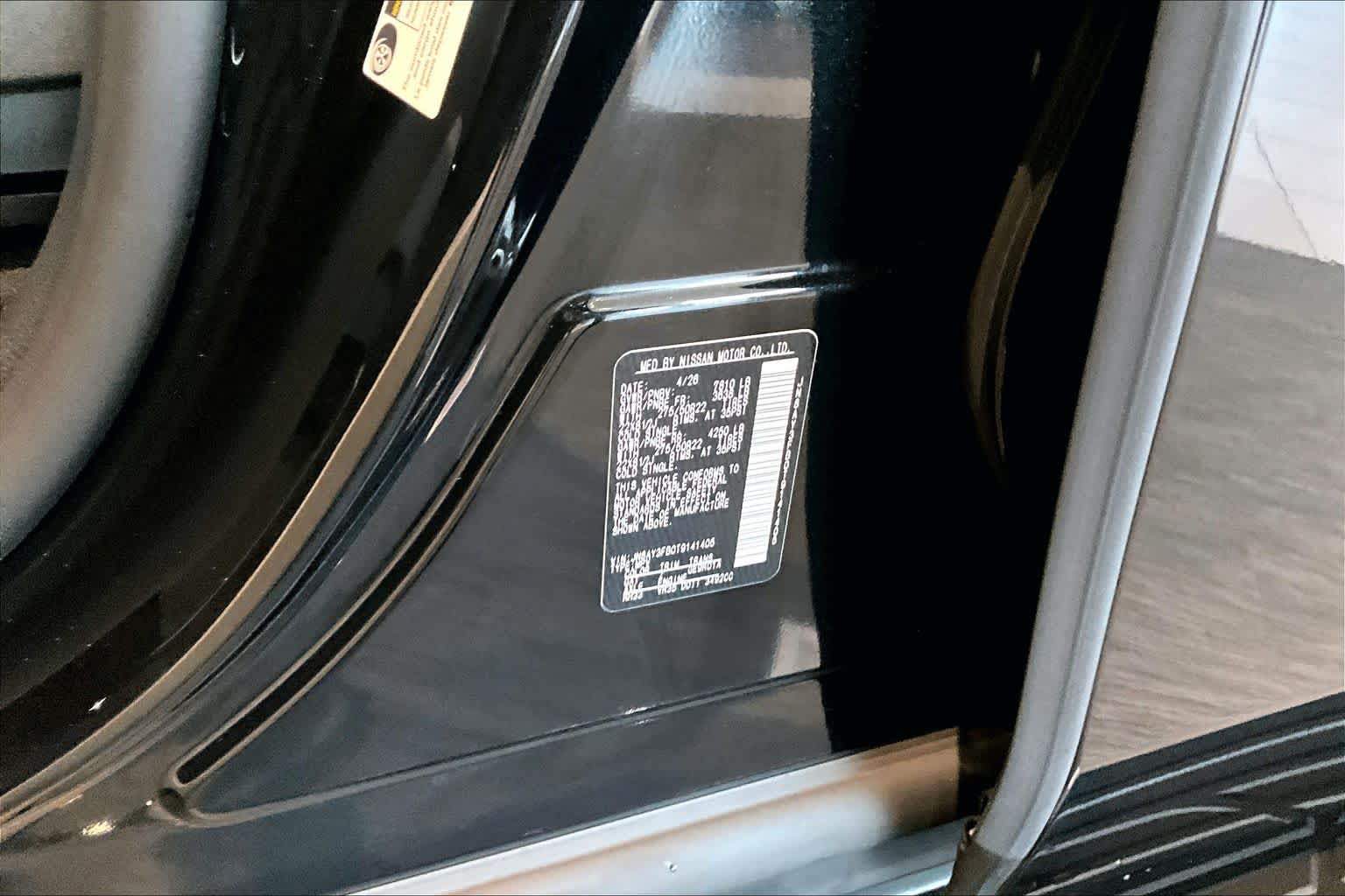 2026 Nissan Armada NISMO Black Diamond Pearl at Robbins Nissan