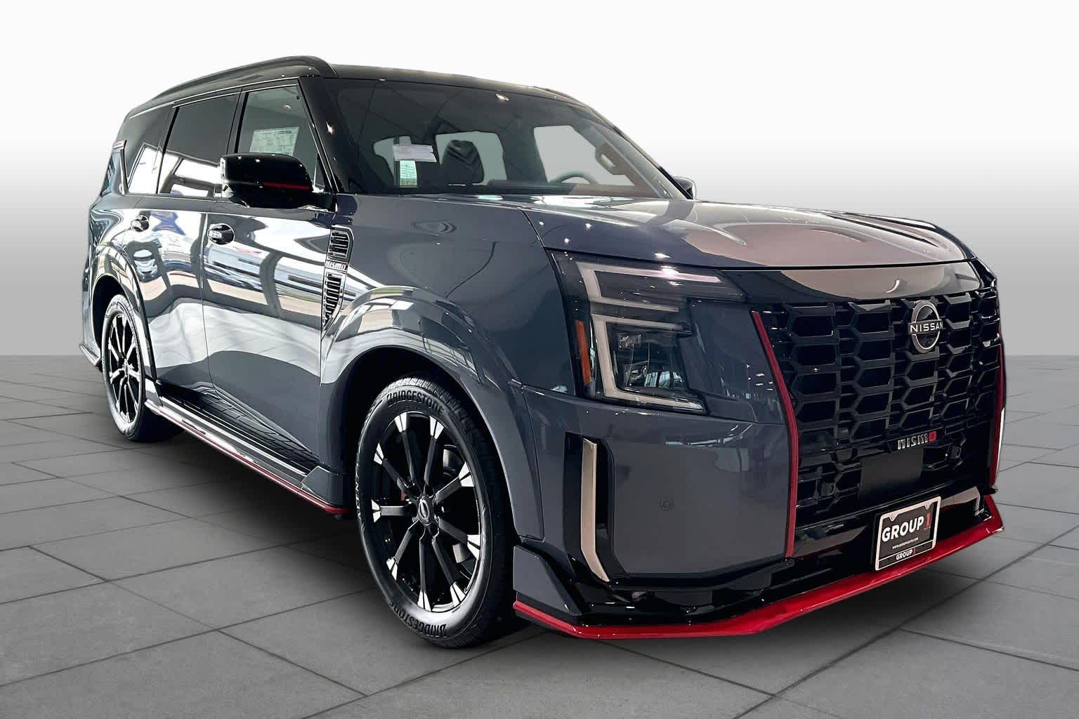 2026 Nissan Armada NISMO NISMO Stealth Gray/Super Black at Sterling McCall Nissan
