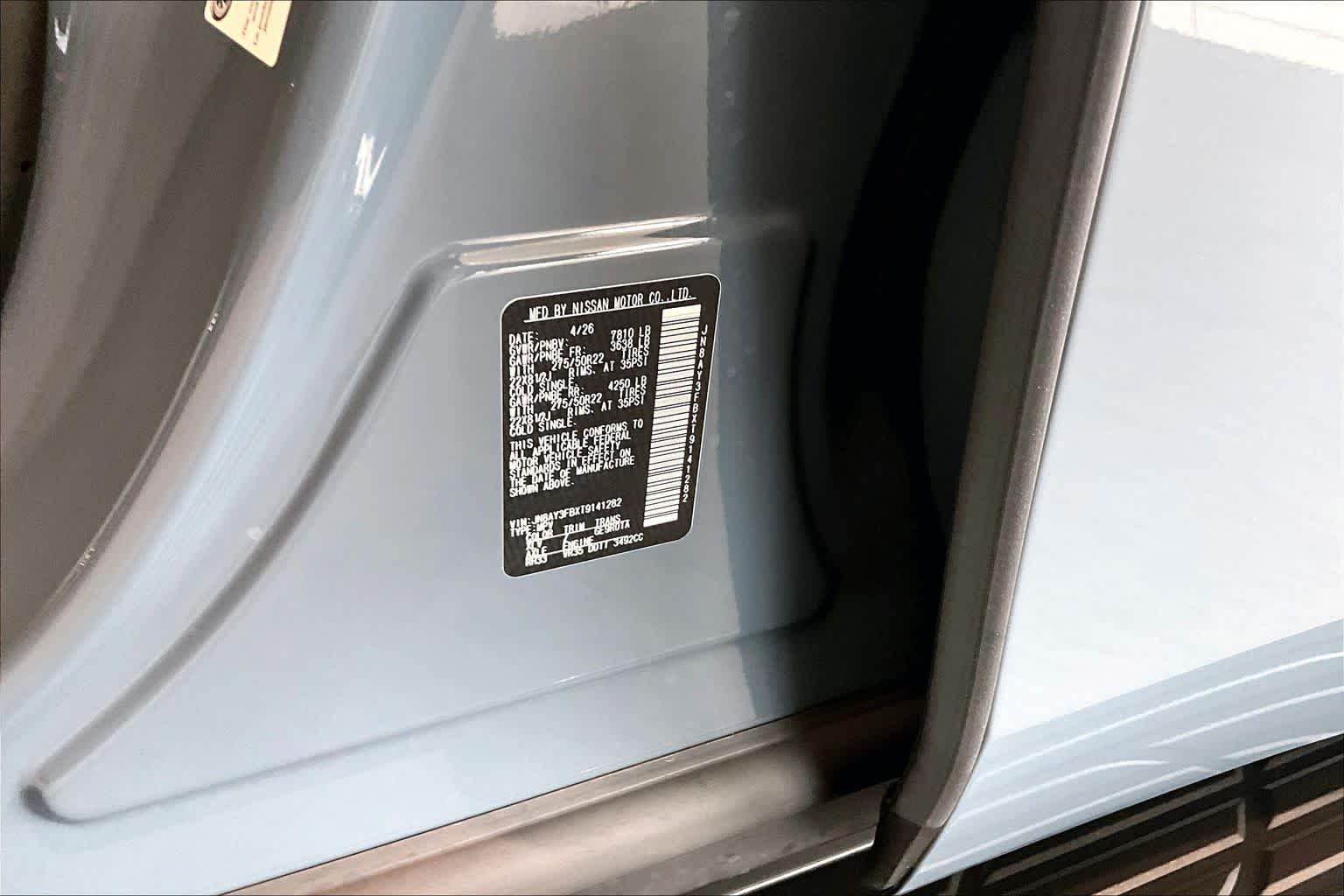 2026 Nissan Armada NISMO NISMO Stealth Gray/Super Black at Sterling McCall Nissan