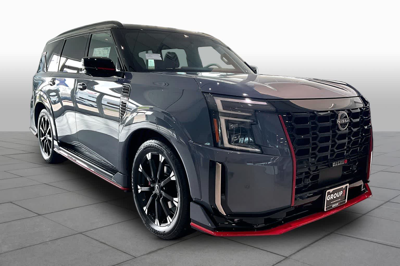 2026 Nissan Armada NISMO NISMO Stealth Gray/Super Black at Sterling McCall Nissan