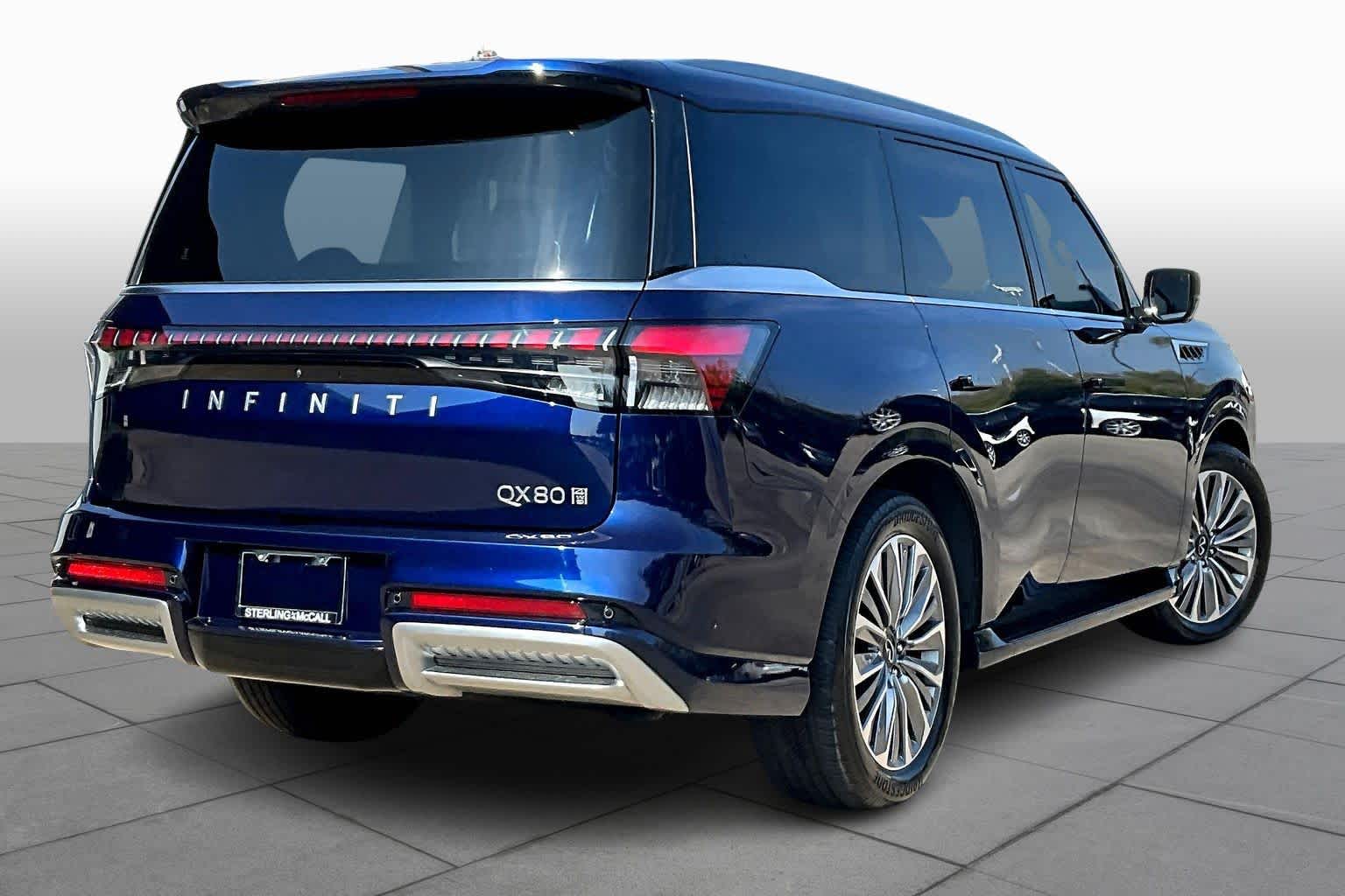 2025 INFINITI QX80 SENSORY Grand Blue at Sterling McCall Nissan