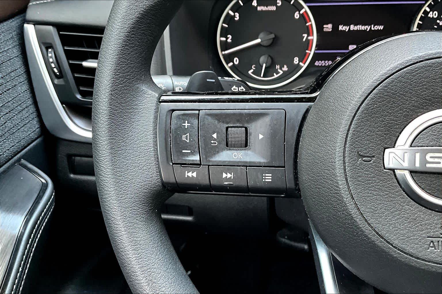 2023 Nissan Rogue SV Caspian Blue Metallic at Sterling McCall Nissan