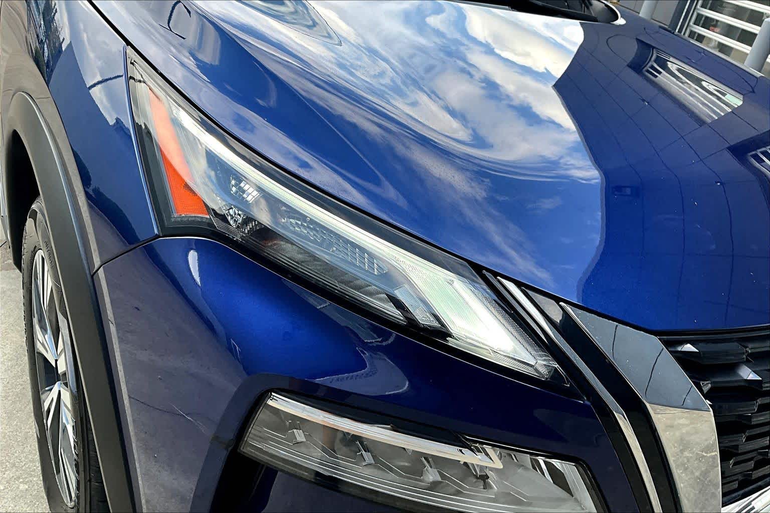 2023 Nissan Rogue SV Caspian Blue Metallic at Sterling McCall Nissan