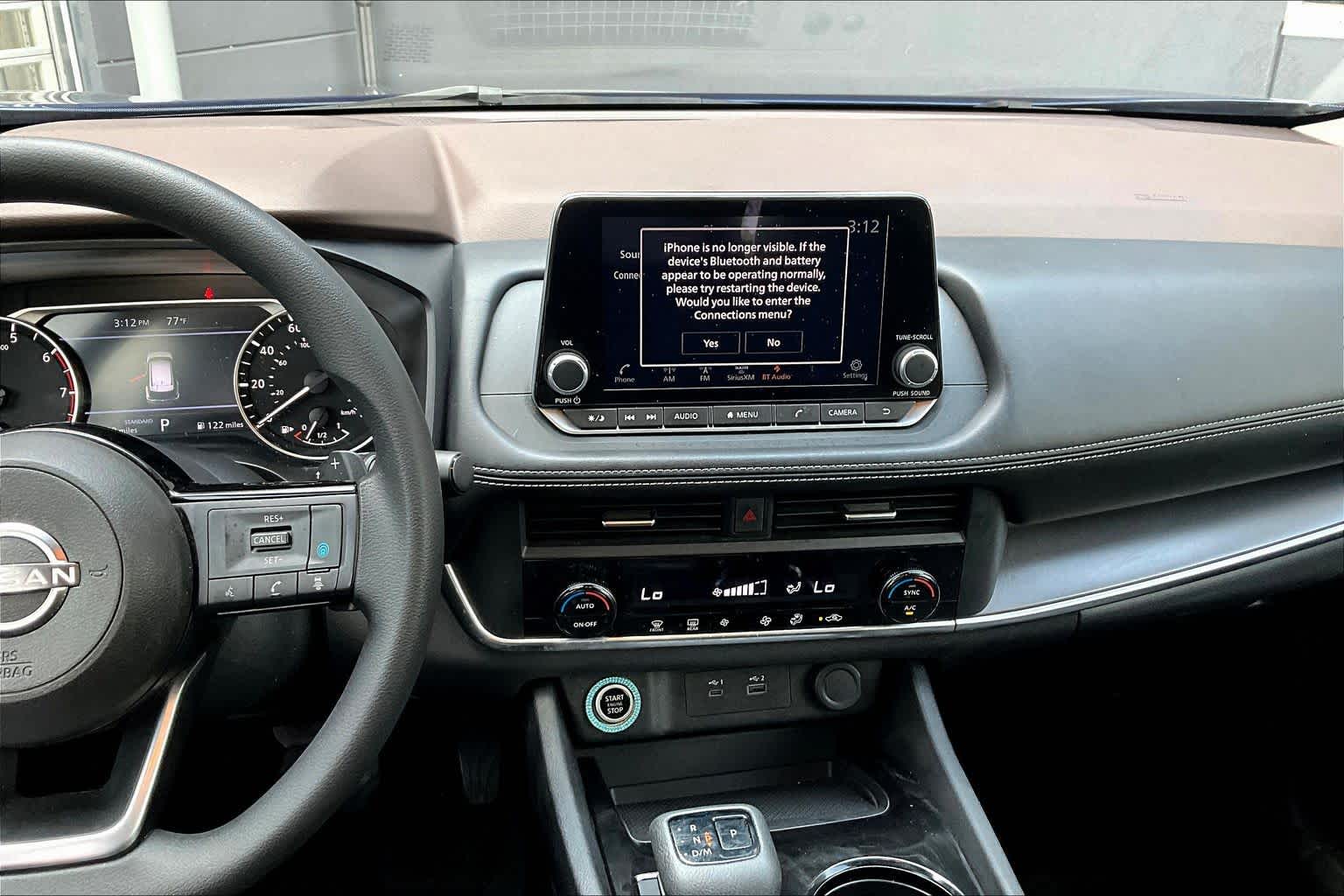 2023 Nissan Rogue SV Caspian Blue Metallic at Sterling McCall Nissan