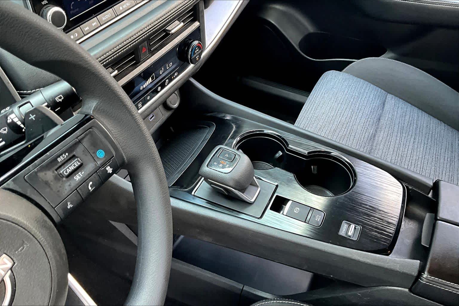 2023 Nissan Rogue SV Caspian Blue Metallic at Sterling McCall Nissan