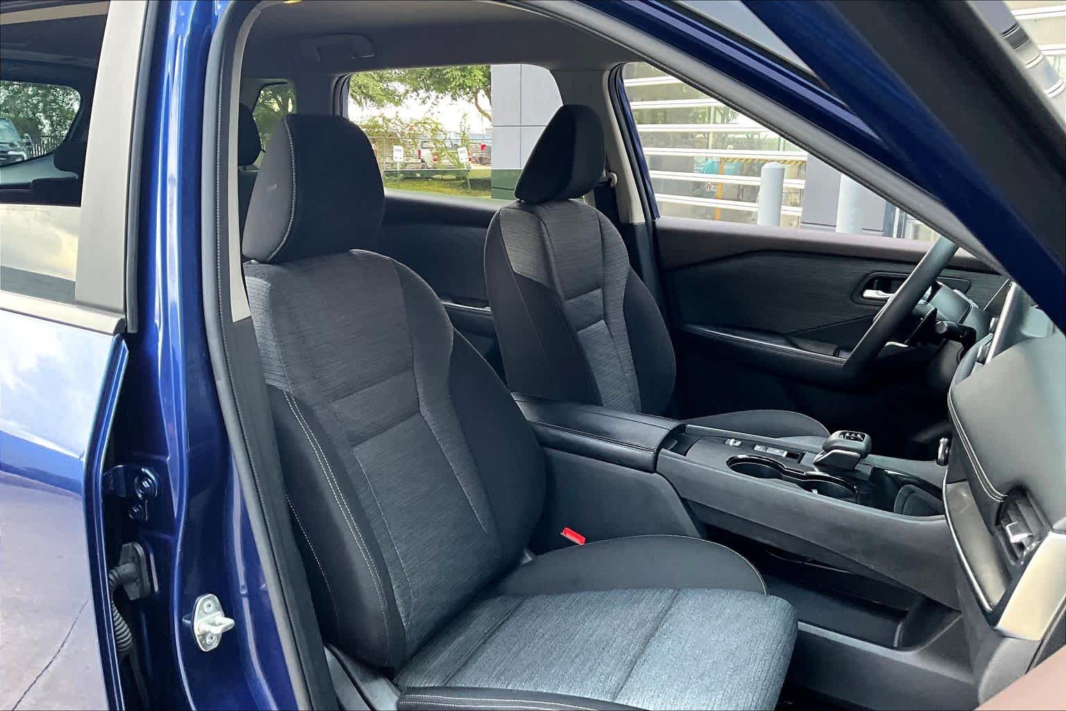 2023 Nissan Rogue SV Caspian Blue Metallic at Sterling McCall Nissan