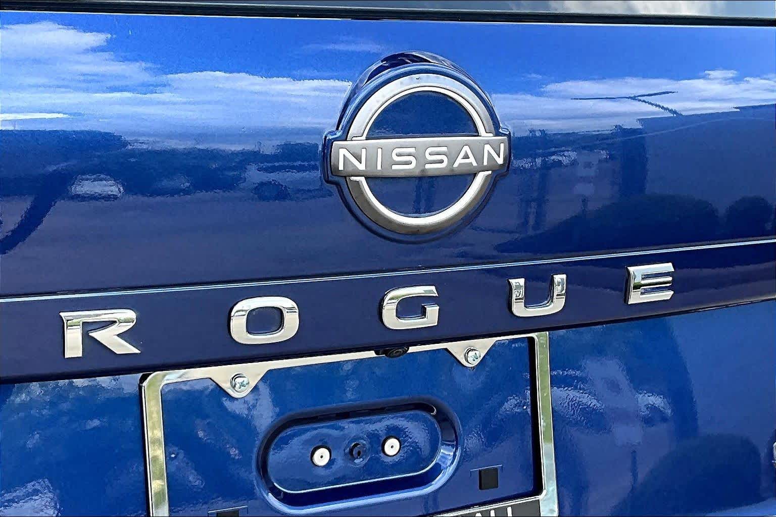 2023 Nissan Rogue SV Caspian Blue Metallic at Sterling McCall Nissan