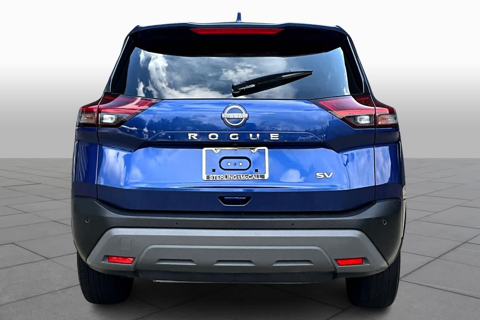2023 Nissan Rogue SV Caspian Blue Metallic at Sterling McCall Nissan