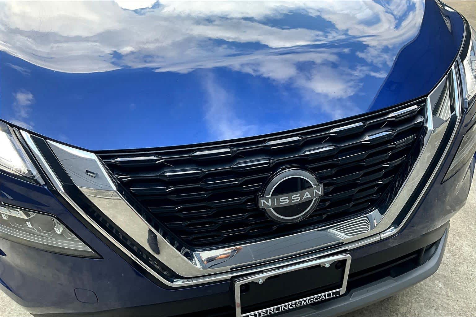 2023 Nissan Rogue SV Caspian Blue Metallic at Sterling McCall Nissan