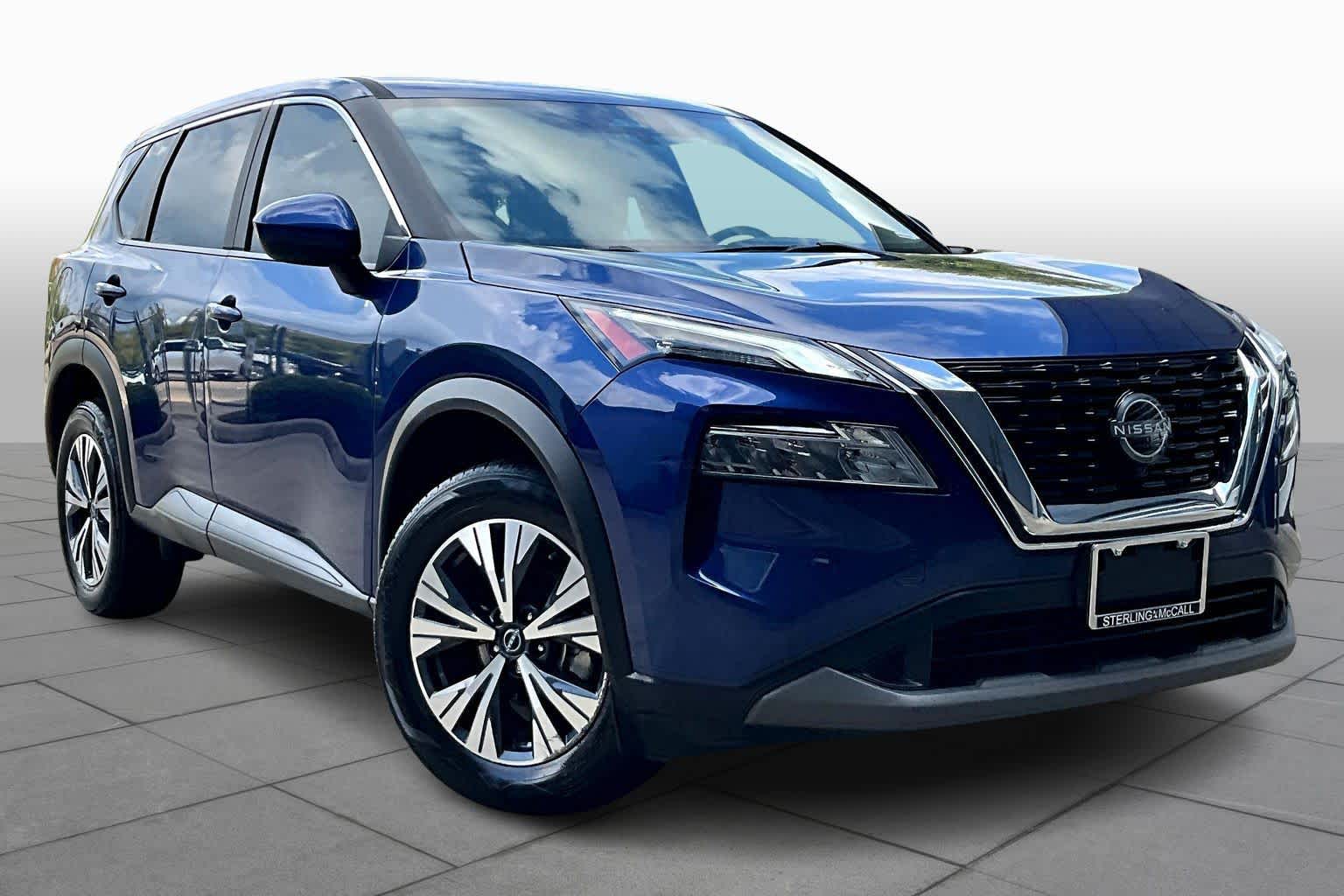 2023 Nissan Rogue SV Caspian Blue Metallic at Sterling McCall Nissan