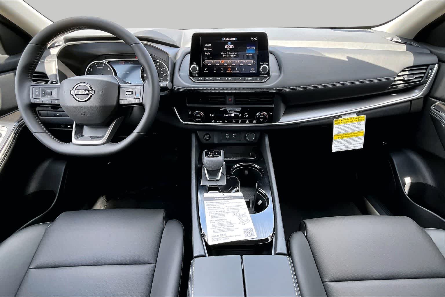 2026 Nissan Rogue Dark Armor Everest White Pearl Tricoat at Sterling McCall Nissan