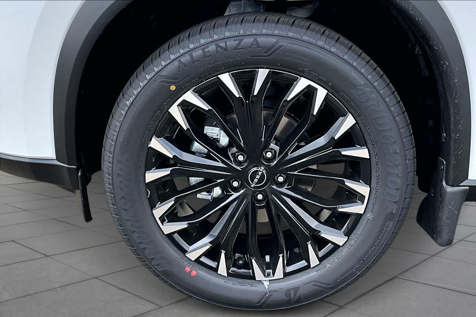 2026 Nissan Rogue Dark Armor Everest White Pearl Tricoat at Sterling McCall Nissan