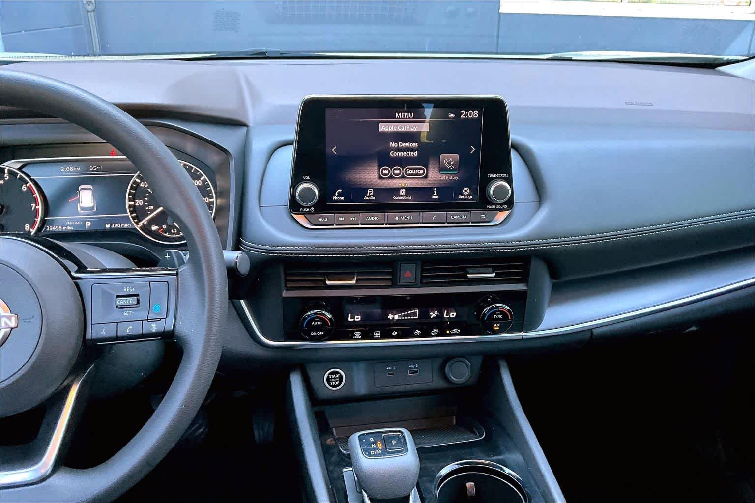 2023 Nissan Rogue SV Pearl White Tricoat at Sterling McCall Nissan