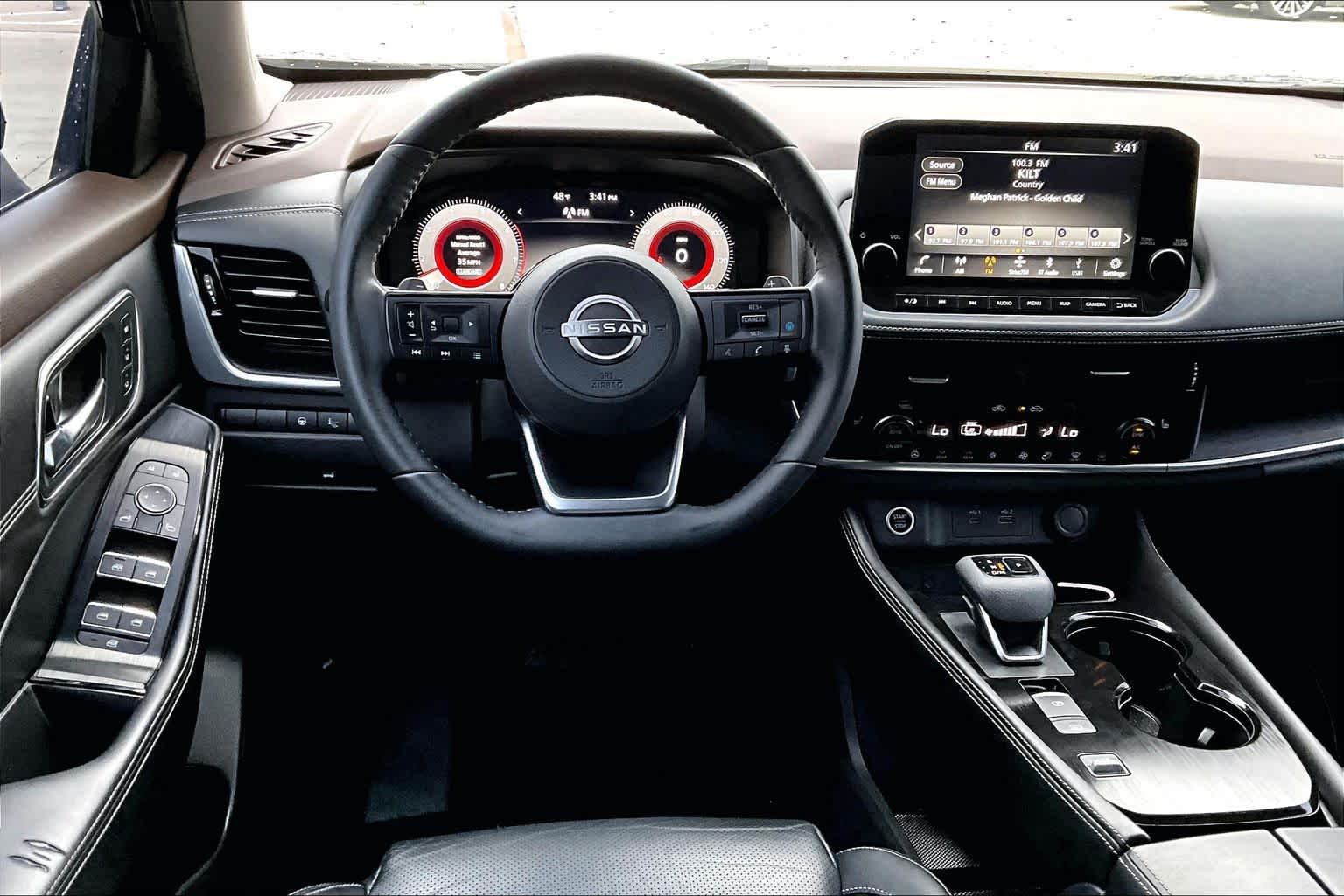 2022 Nissan Rogue Platinum Super Black at Tomball Ford