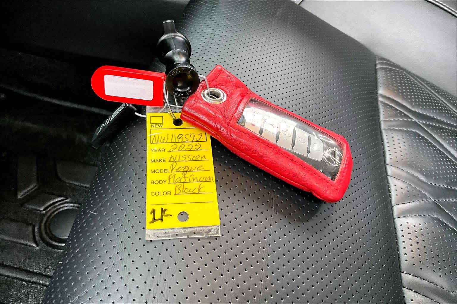 2022 Nissan Rogue Platinum Super Black at Tomball Ford