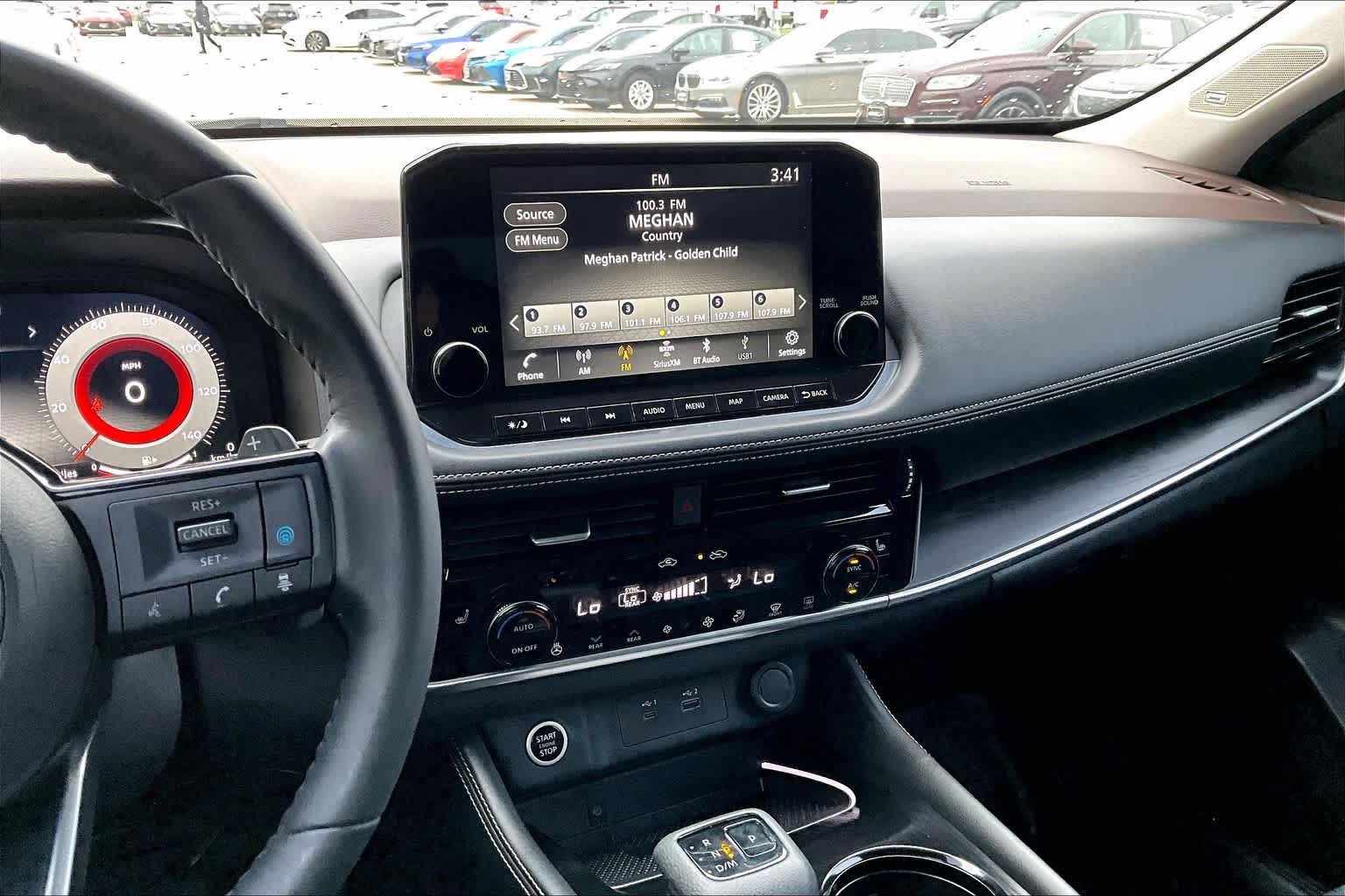 2022 Nissan Rogue Platinum Super Black at Tomball Ford