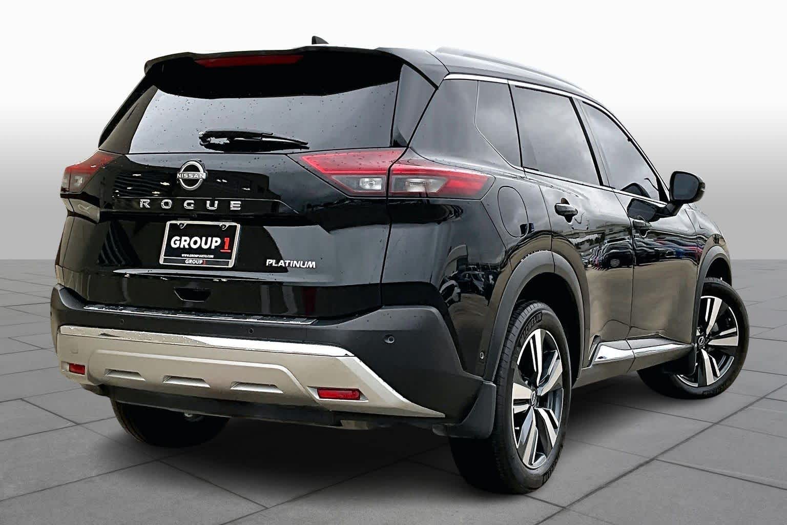 2022 Nissan Rogue Platinum Super Black at Tomball Ford