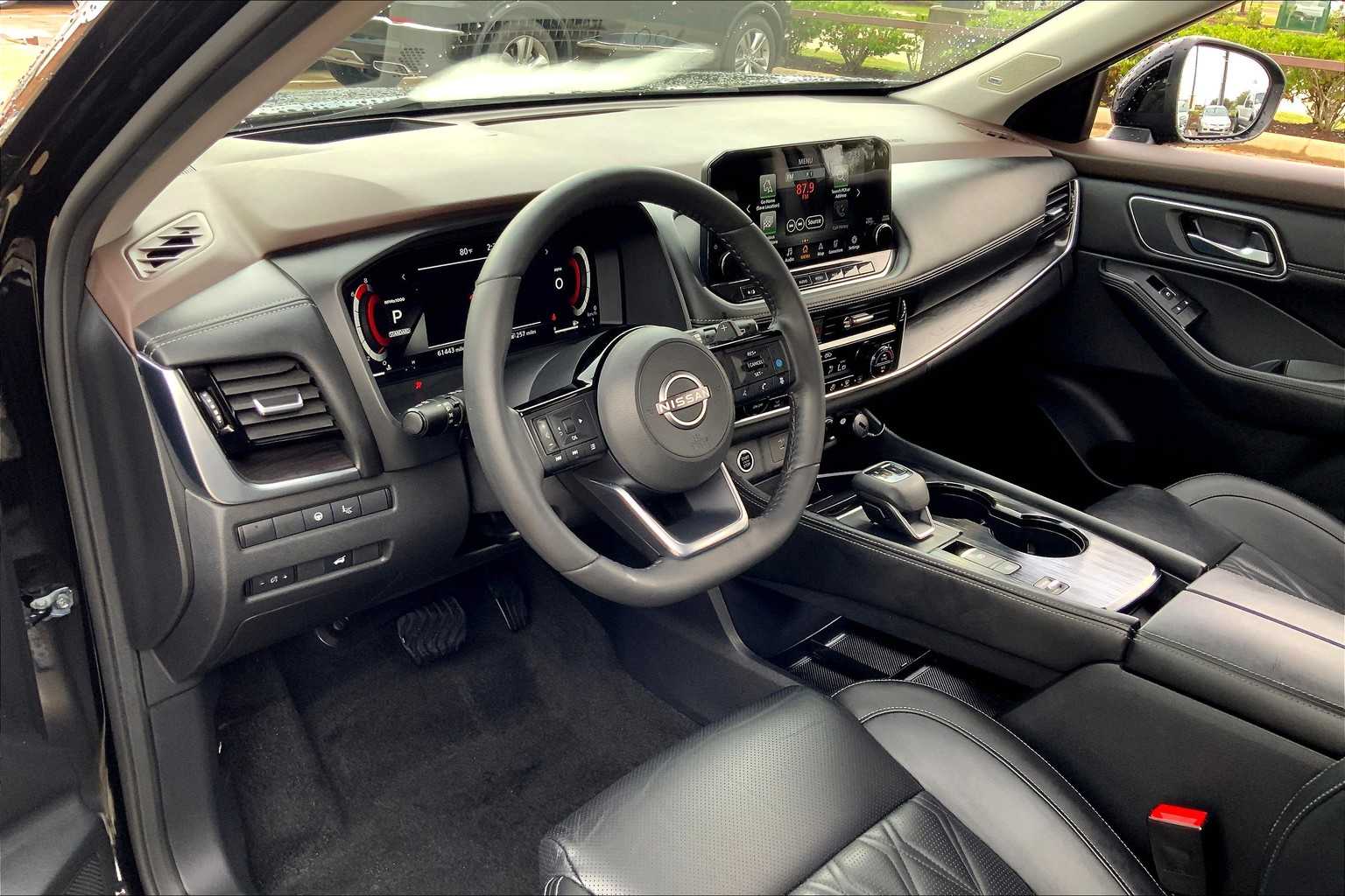 2022 Nissan Rogue Platinum Super Black at Tomball Ford