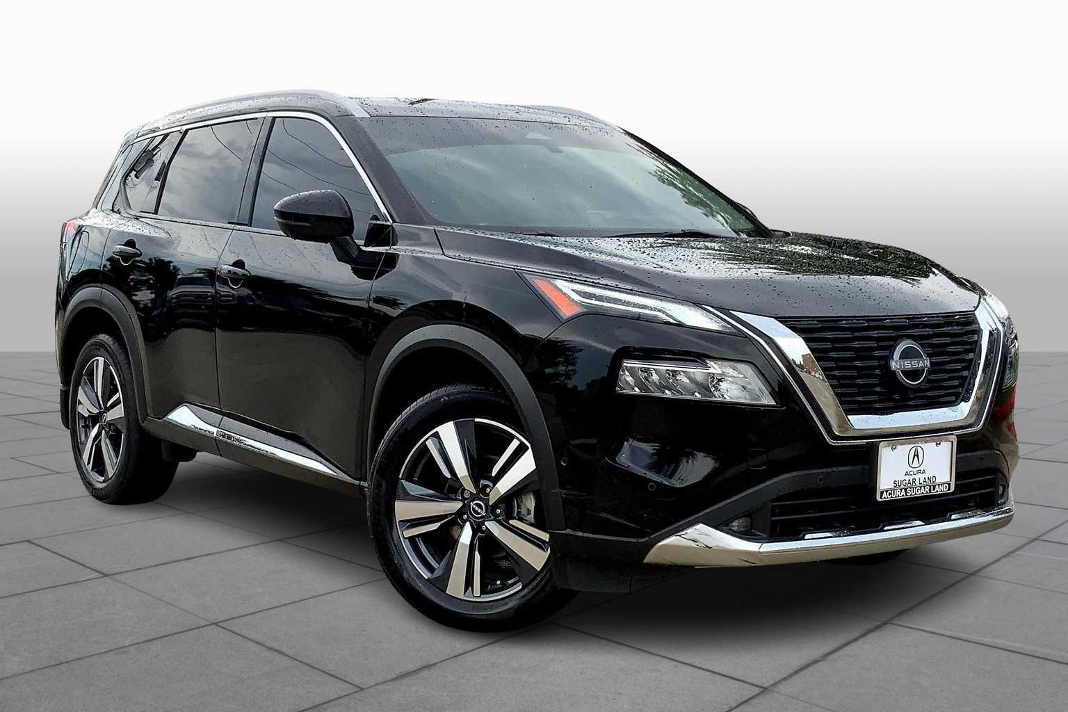 2022 Nissan Rogue Platinum Super Black at Tomball Ford