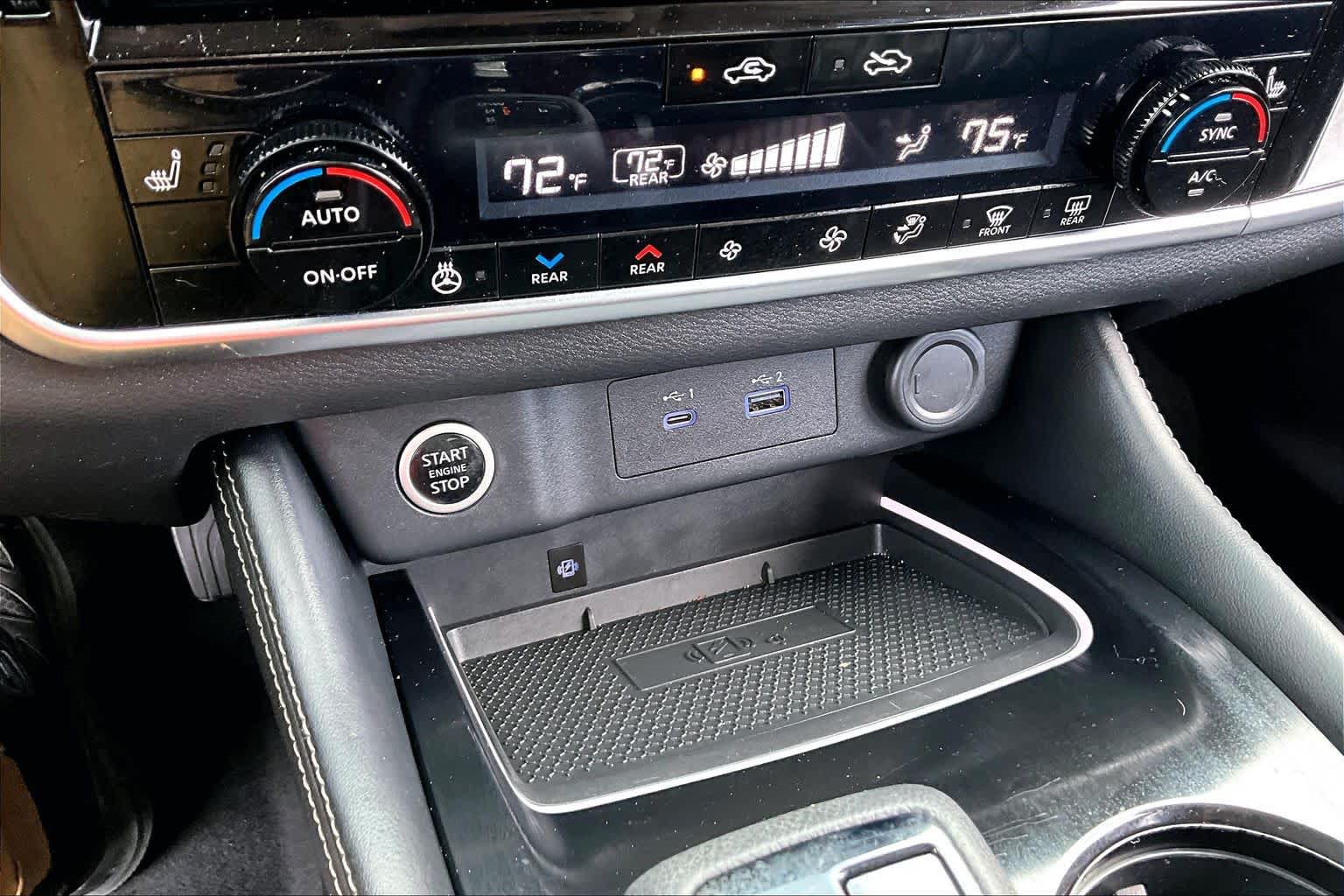 2023 Nissan Rogue Platinum Boulder Gray Pearl/Super Black at Honda of Clear Lake